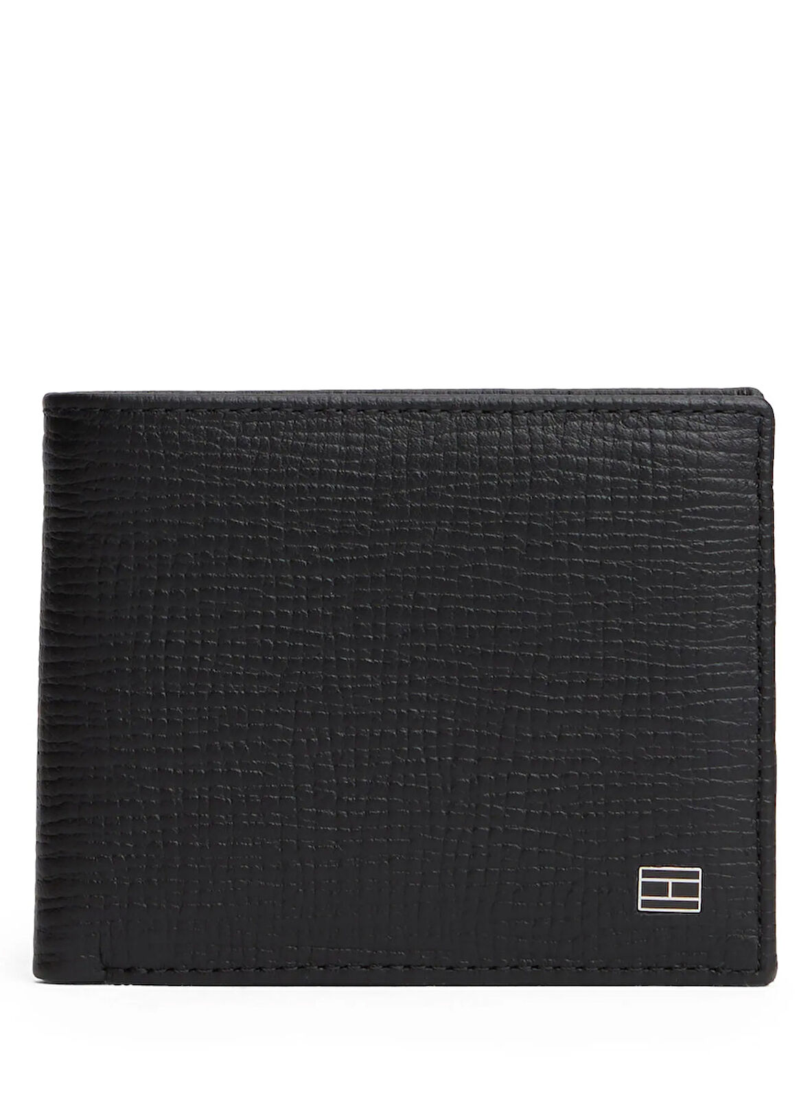 Tommy Hilfiger Siyah Erkek Cüzdan TH FLAG MINI CC WALLET