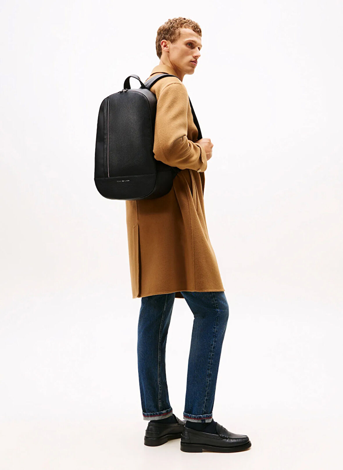 Tommy Hilfiger Siyah Erkek Sırt Çantası TH CENTRAL BACKPACK