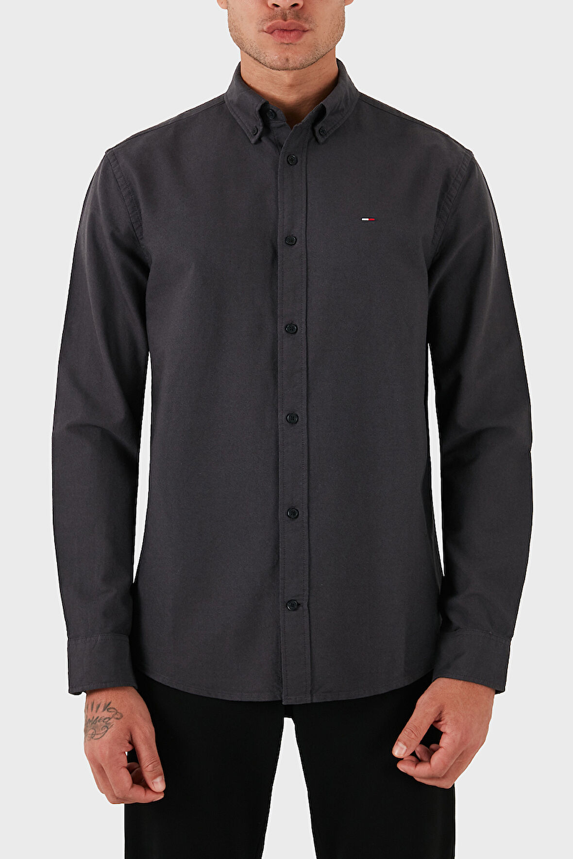 Tommy Jeans Erkek Gömlek DM0DM21298 BDS