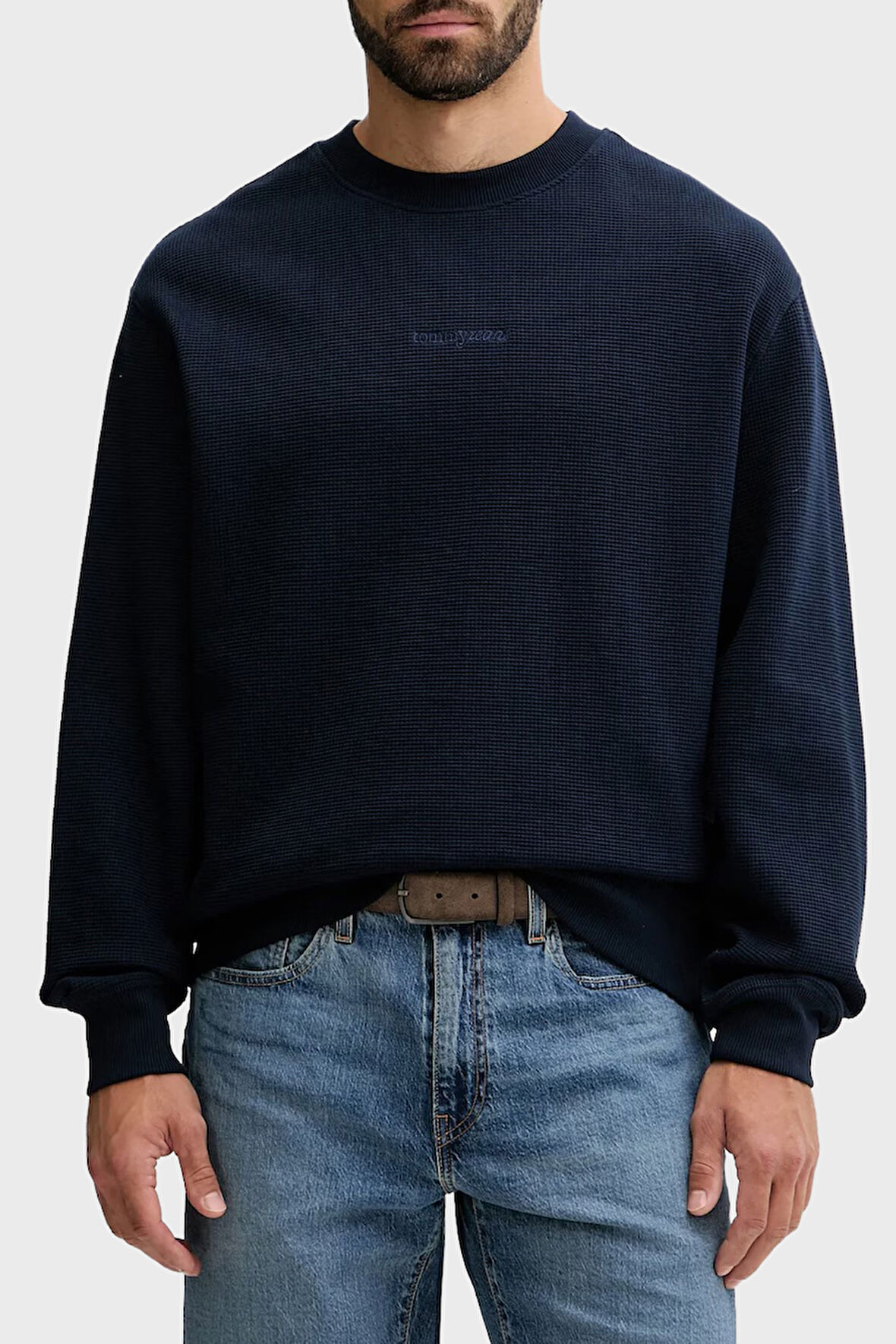 Tommy Jeans Erkek Sweat DM0DM21622 C1G