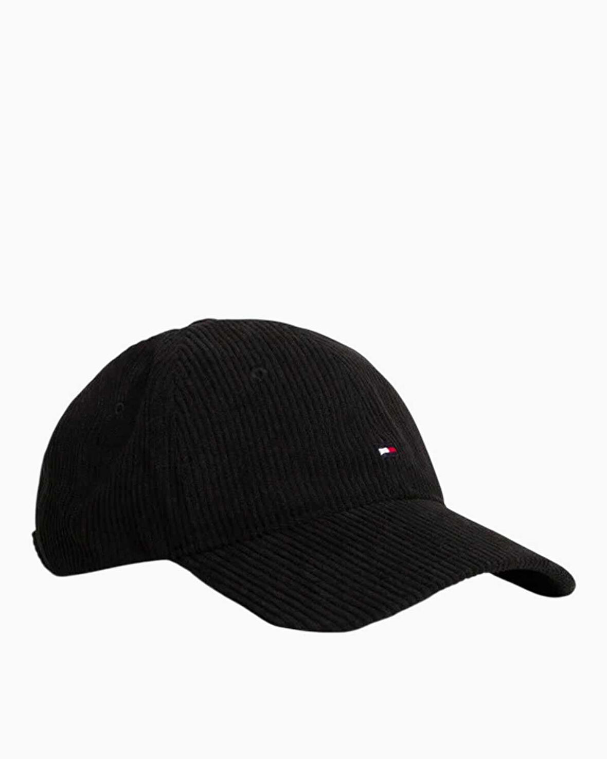 Tommy Hilfiger 6 Panelli Şerit Desenli Erkek Şapka | STD