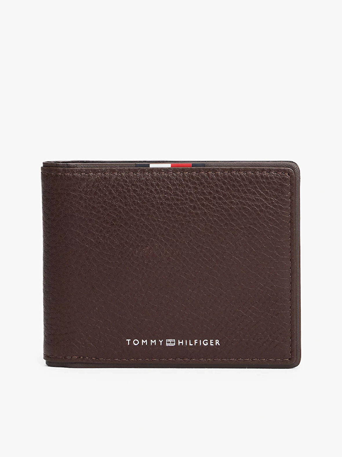 Tommy Hilfiger TH Corp Mini Kartlıklı Erkek Kahverengi Cüzdan AM0AM13739GB6