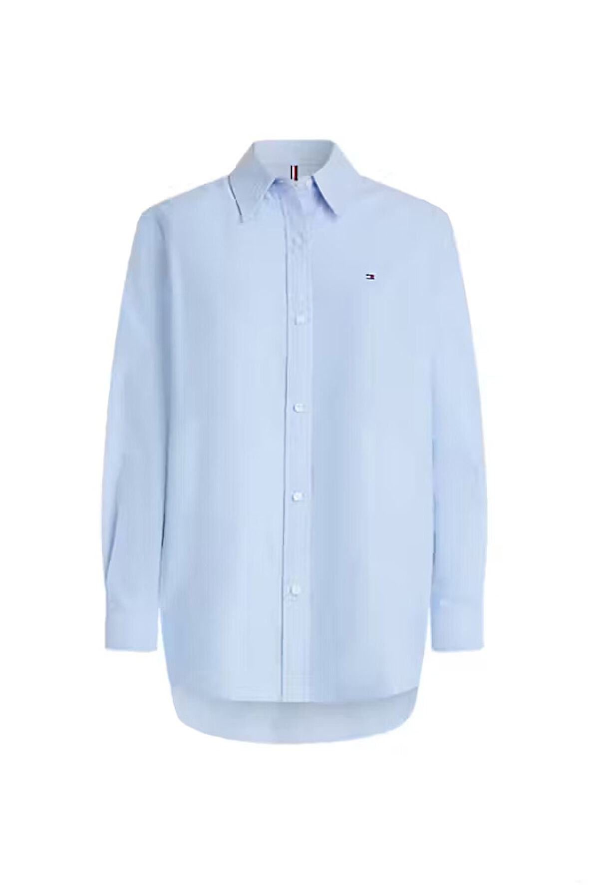 Kadın Rahat Kesim Oxford Gömlek - Mavi | 40