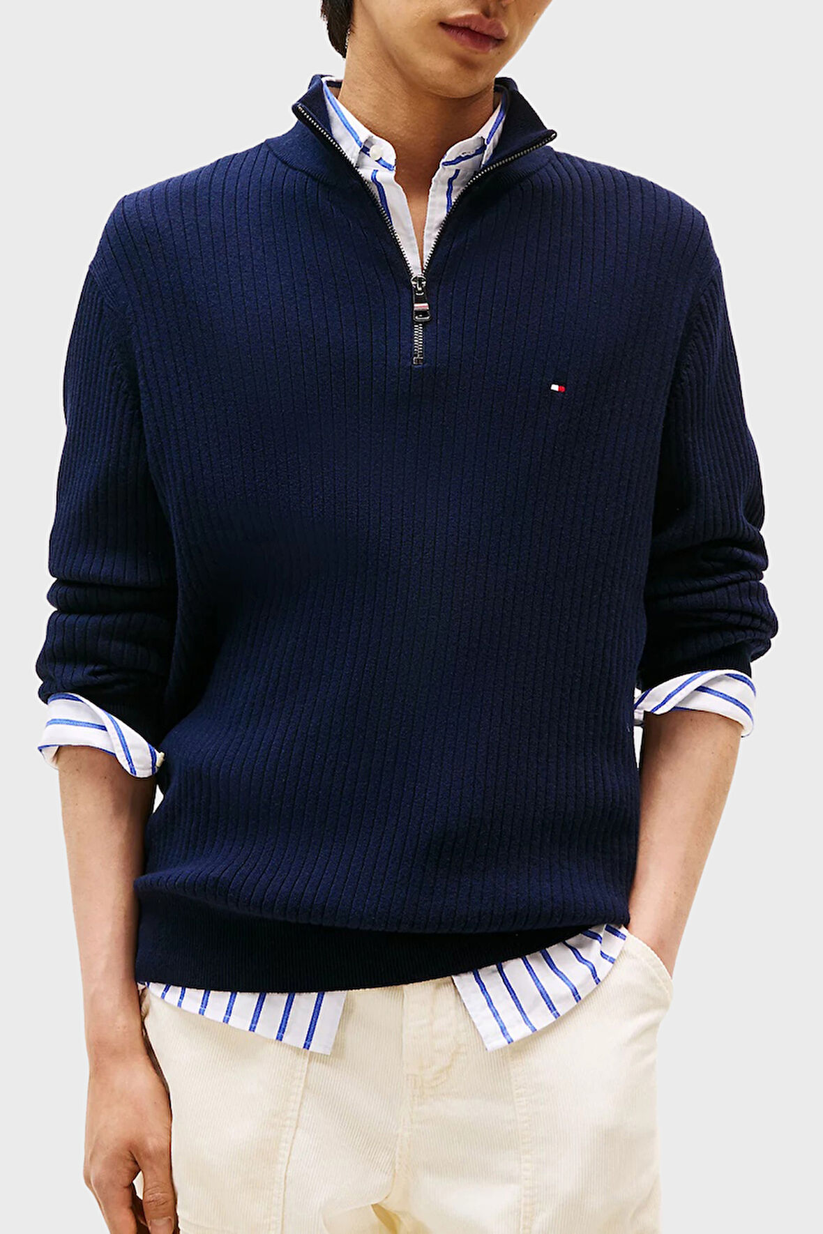 Tommy Hilfiger Erkek Kazak MW0MW40448 DW5