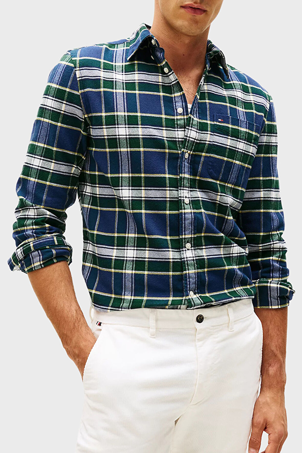 Tommy Hilfiger Erkek Gömlek MW0MW40473 0N5