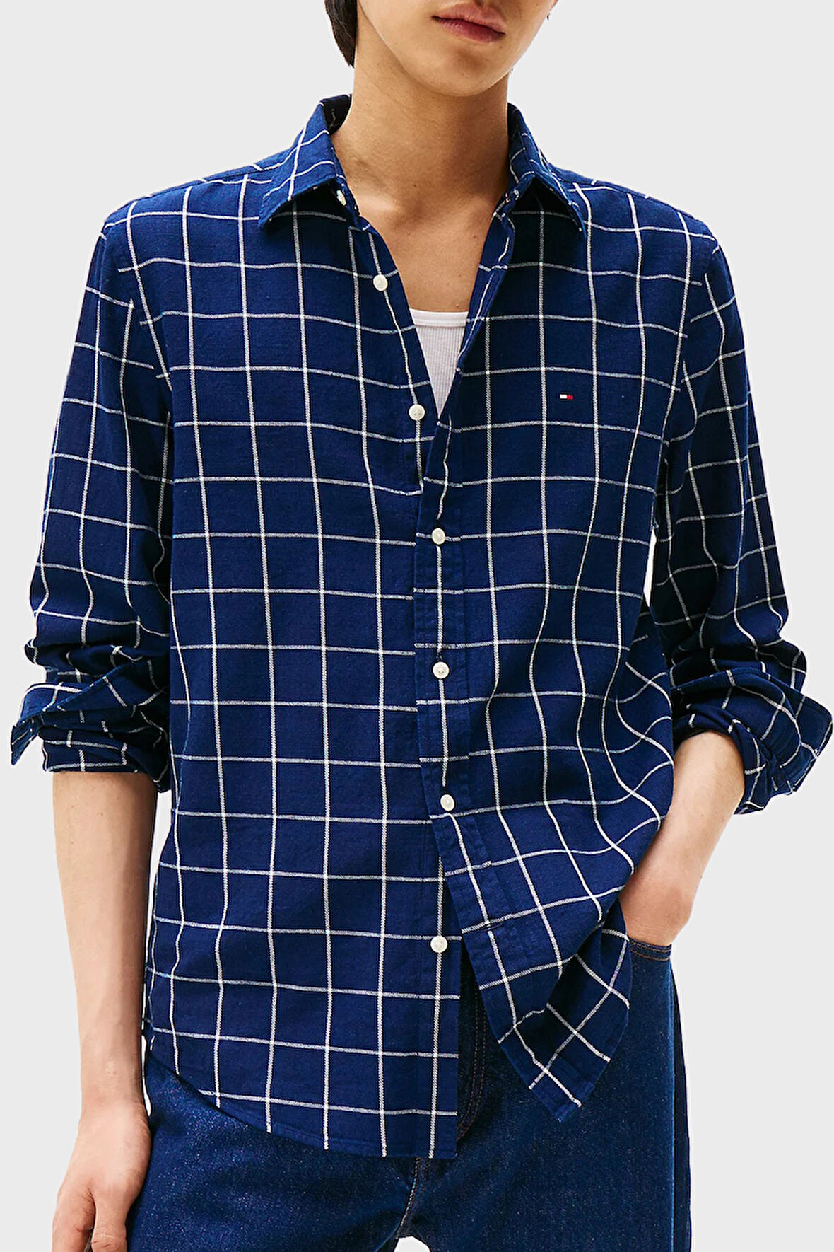 Tommy Hilfiger Erkek Gömlek MW0MW40451 0MS