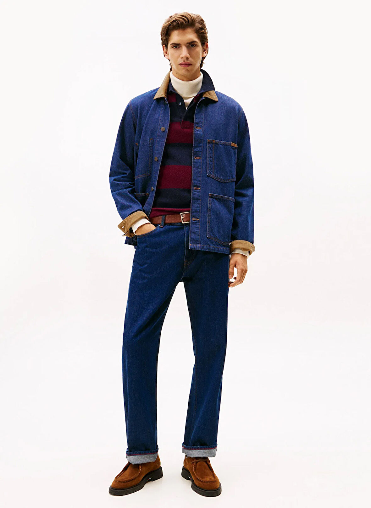 Tommy Hilfiger Normal Erkek Ceket MW0MW403741BP_CHORE JACKET LINCOLN