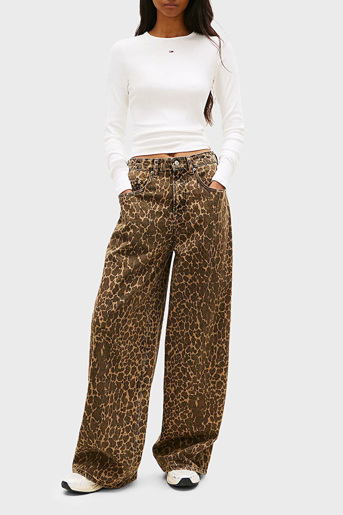 Tommy Jeans Kadın Pantolon DW0DW21833 1CE