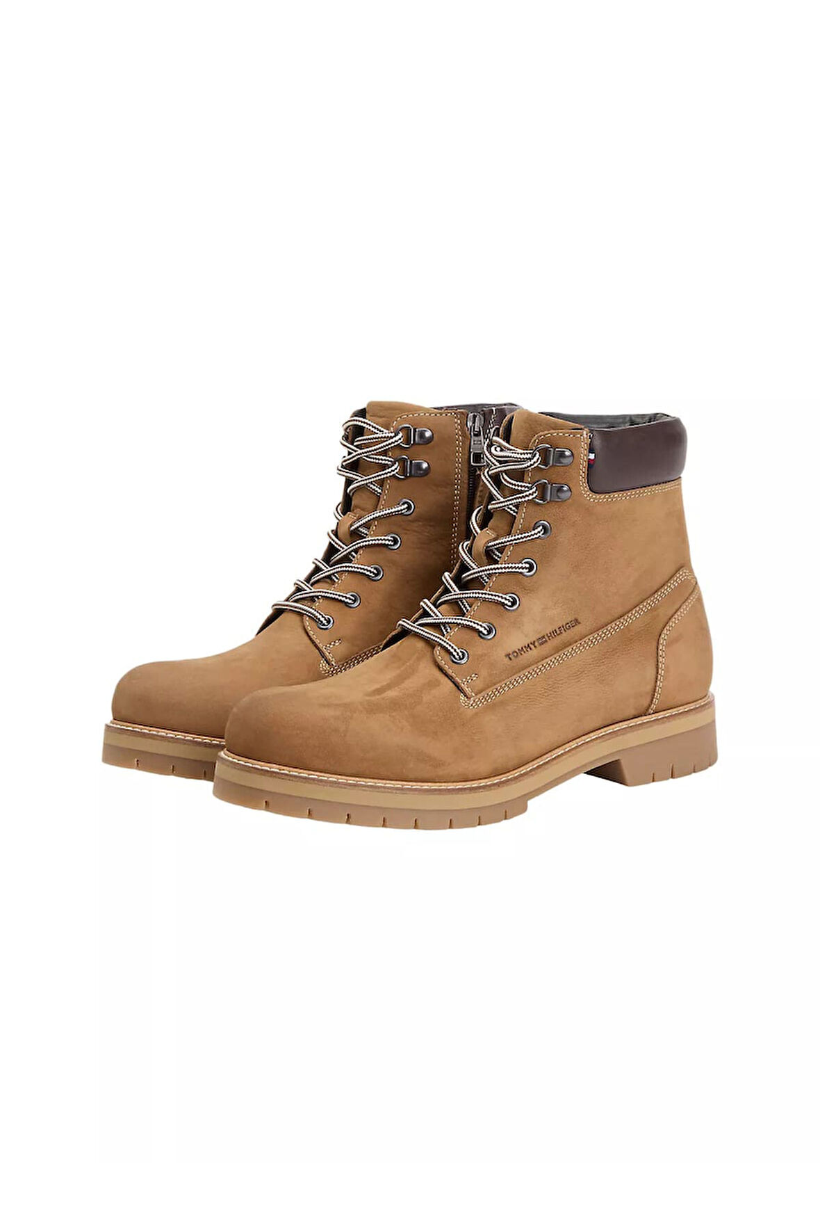 Erkek Bağcıklı ve Fermuarlı Outdoor Bot - Taba | 45