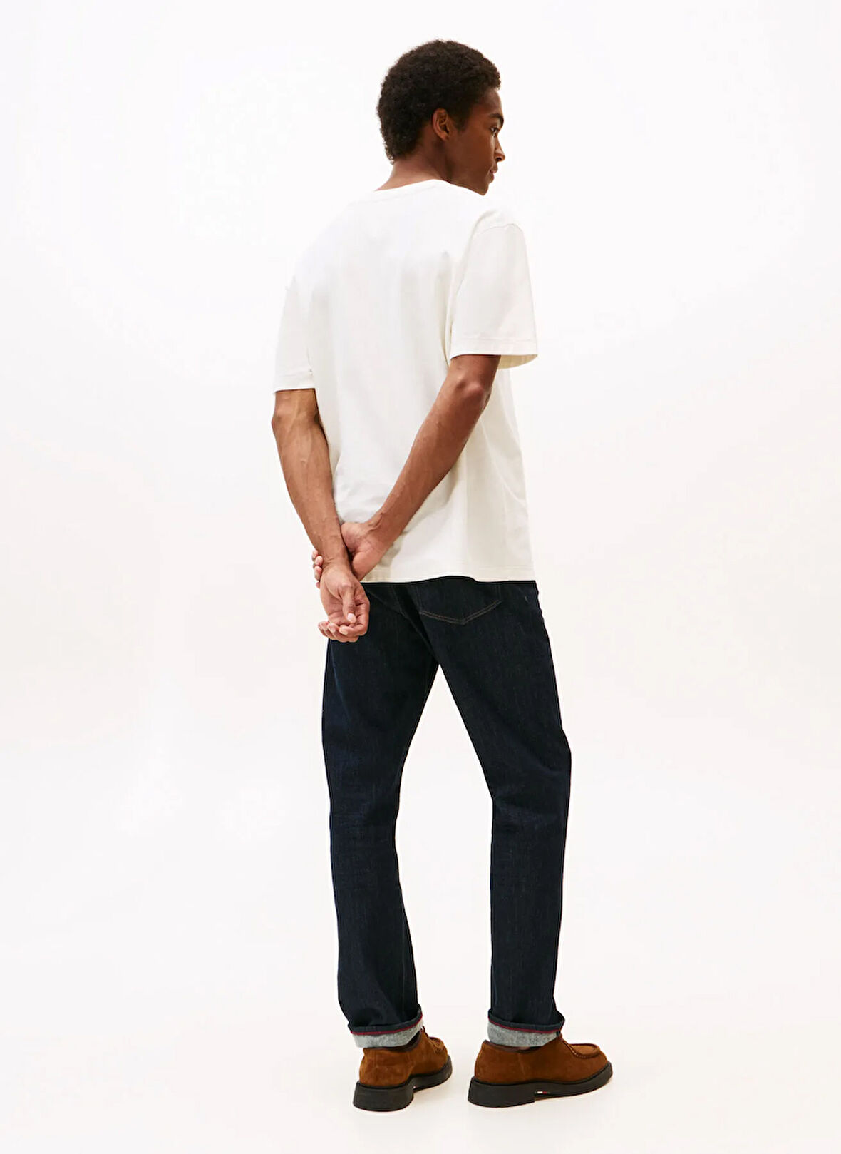 Tommy Hilfiger Sarı Erkek T-Shirt MW0MW40920Z00_HERALD SKYLINE GRAPHI