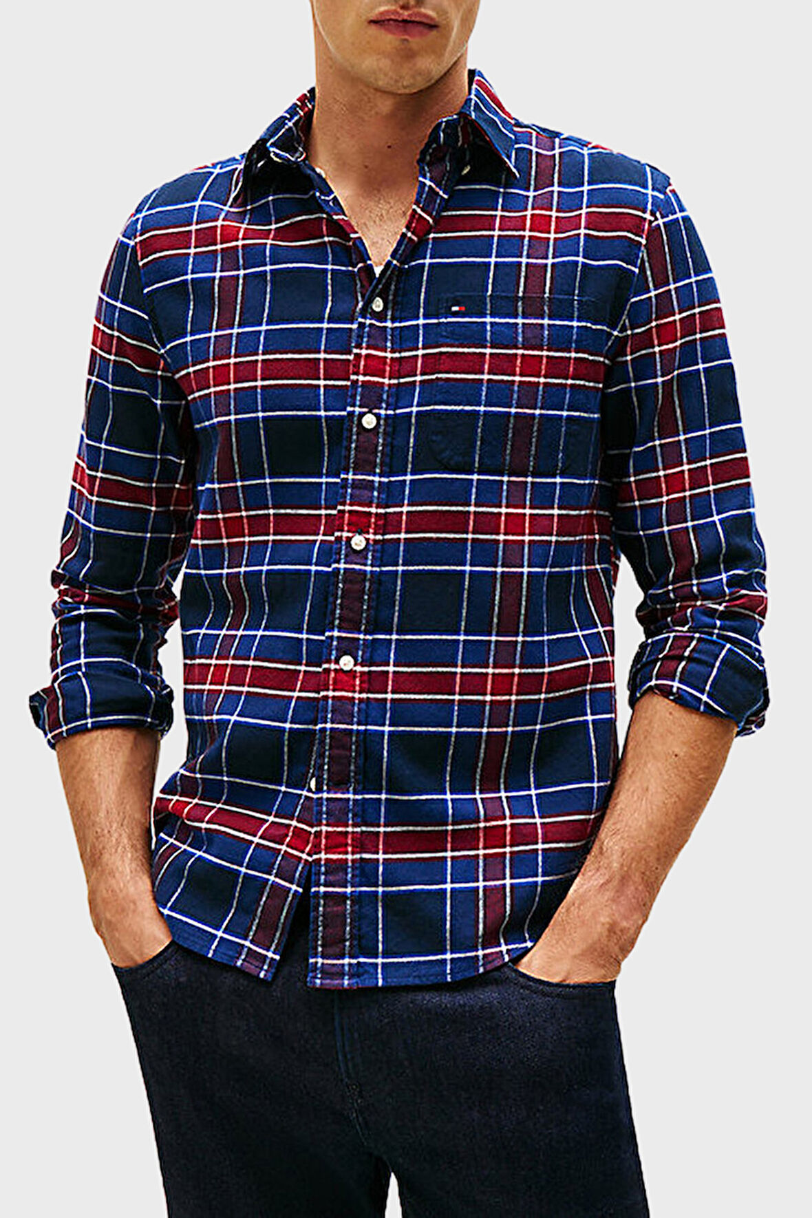 Tommy Hilfiger Erkek Gömlek MW0MW40473 0MS