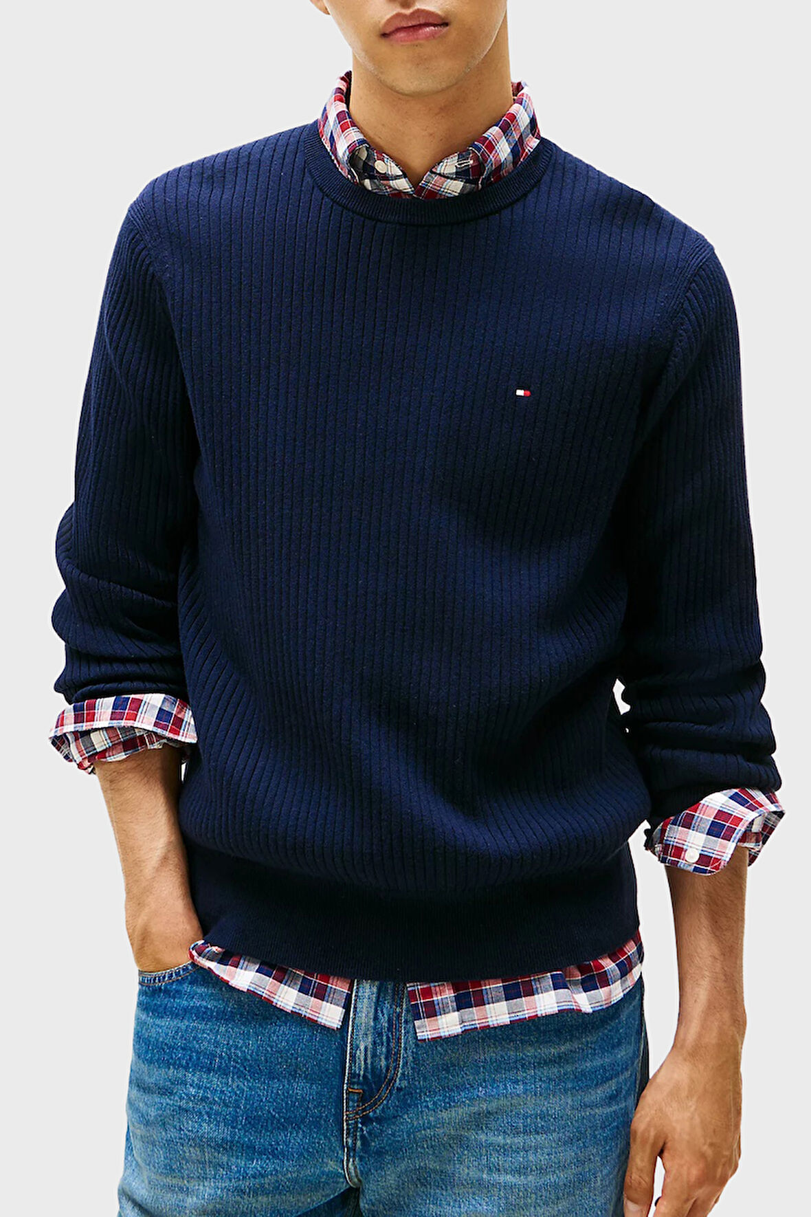 Tommy Hilfiger Erkek Kazak MW0MW40449 DW5