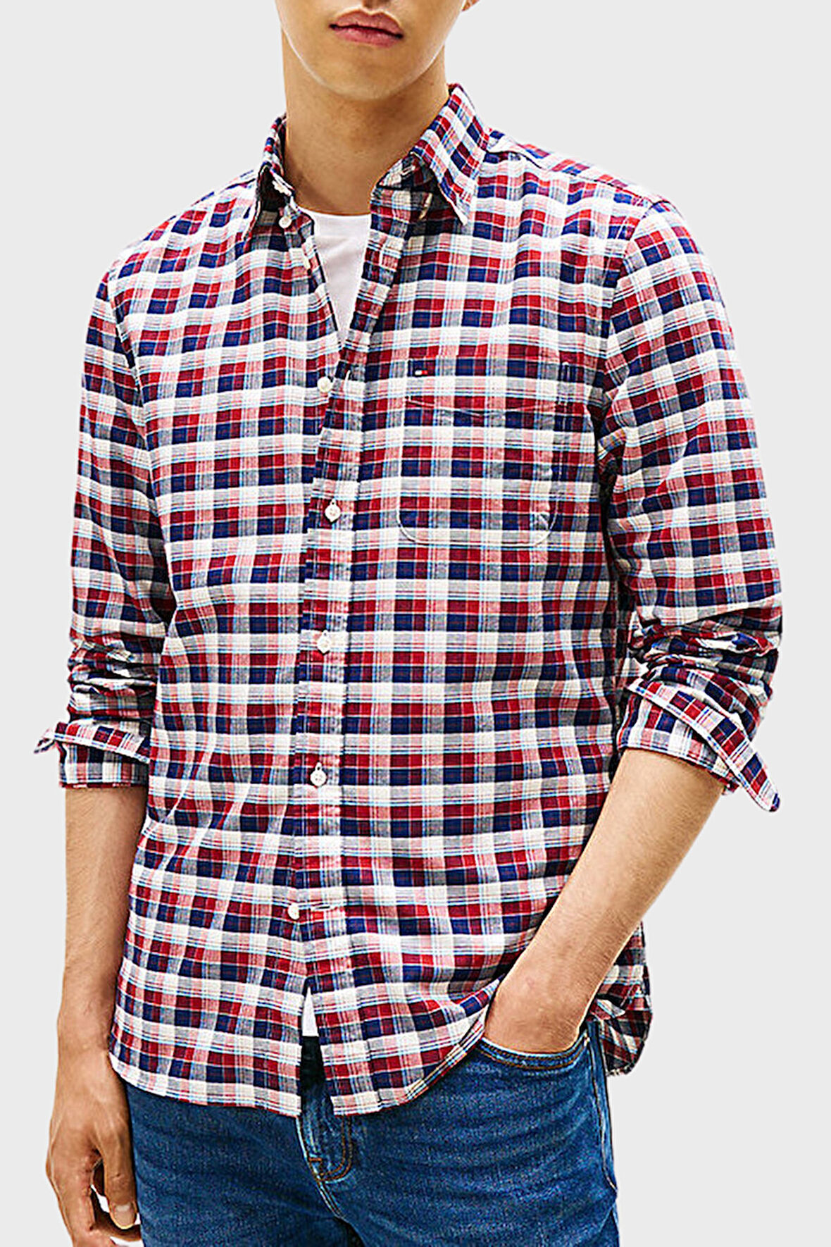 Tommy Hilfiger Erkek Gömlek MW0MW40465 0QJ