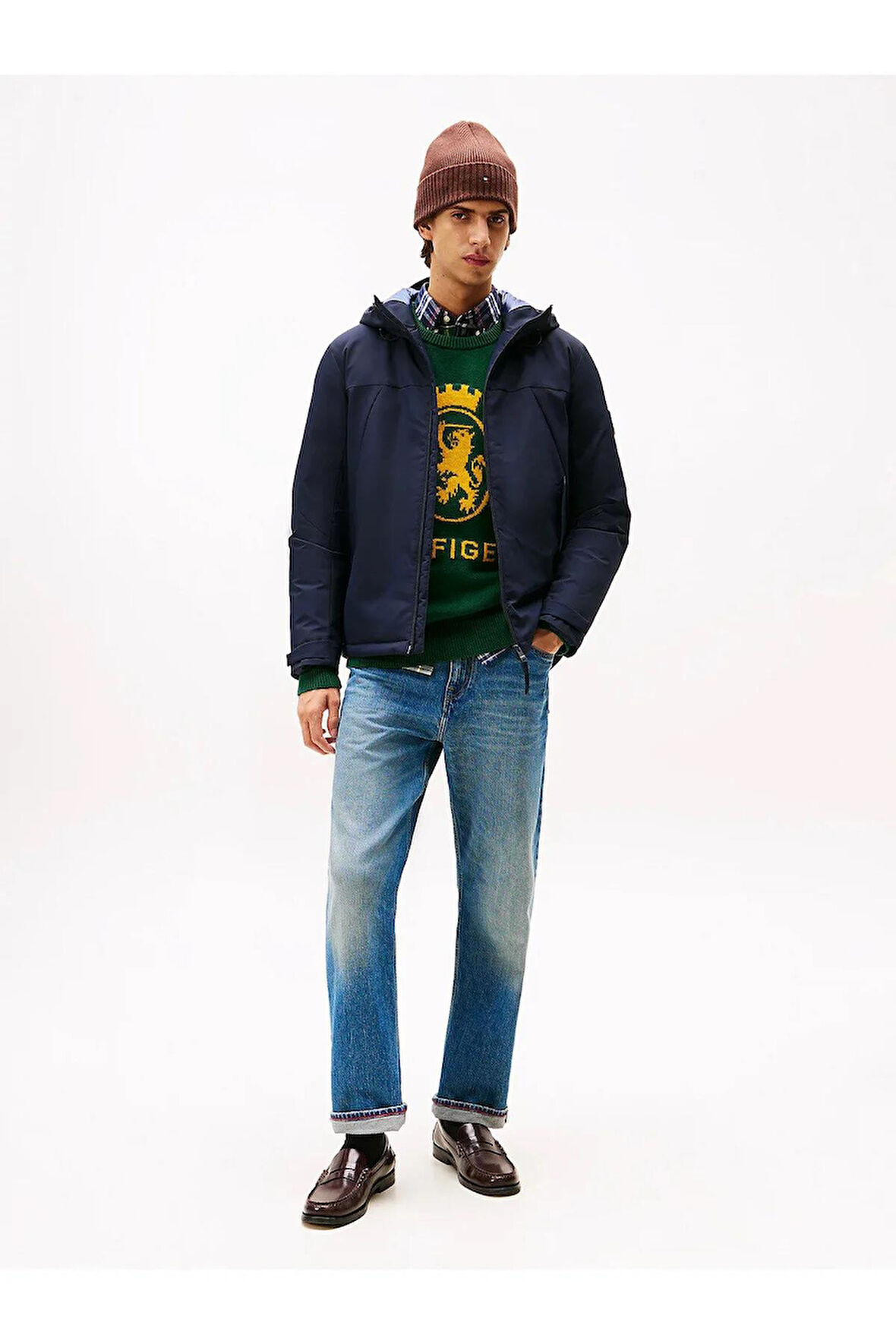 Tommy Hilfiger Tech Hooded Short Padded Jacket Erkek Mont MW0MW41363