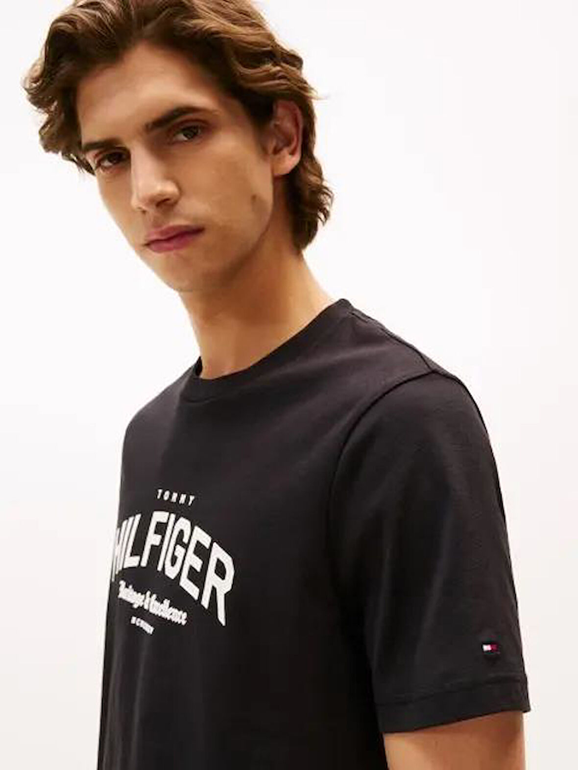 Tommy Hilfiger Erkek T-Shirt MW0MW40015BDS