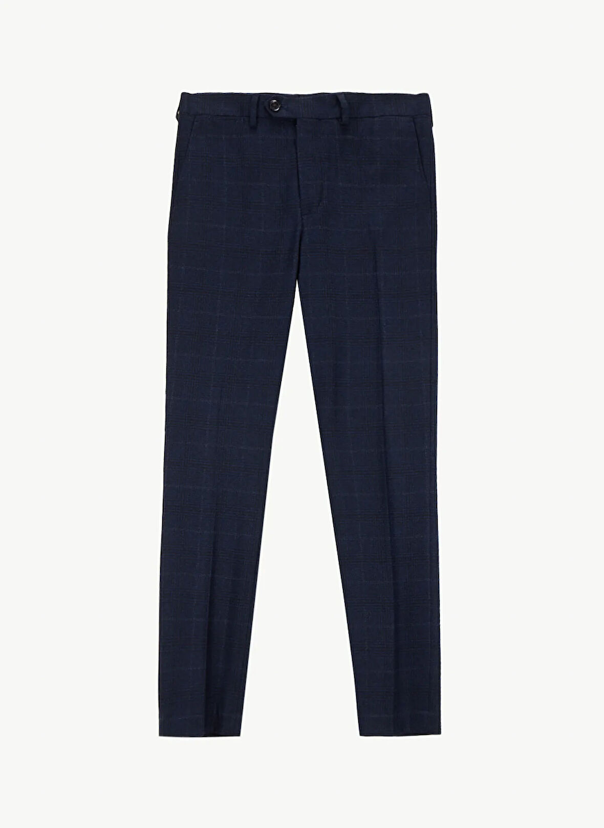 Tommy Hilfiger Normal Bel Normal Paça Normal Mavi Erkek Pantolon MW0MW40782DW5_DC DENTON PATTERN BRU