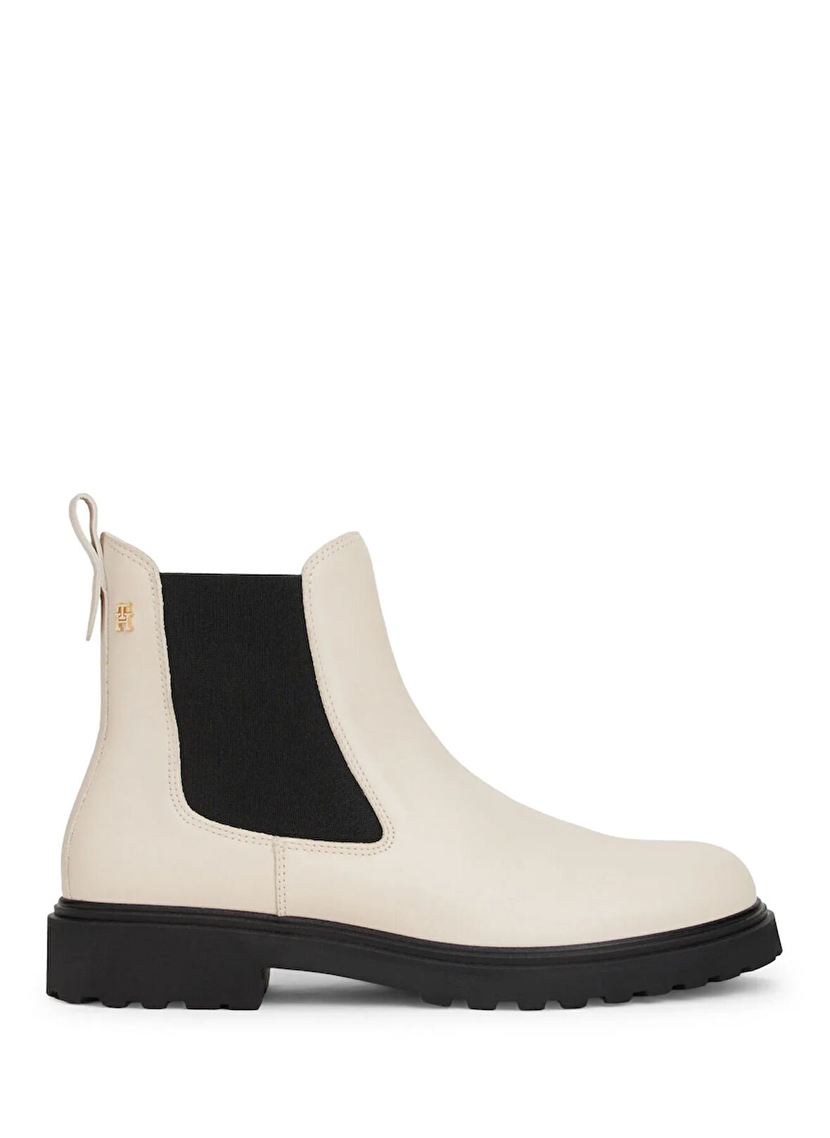 Tommy Hilfiger Deri Açık Bej Kadın Bot FW0FW08766ACI