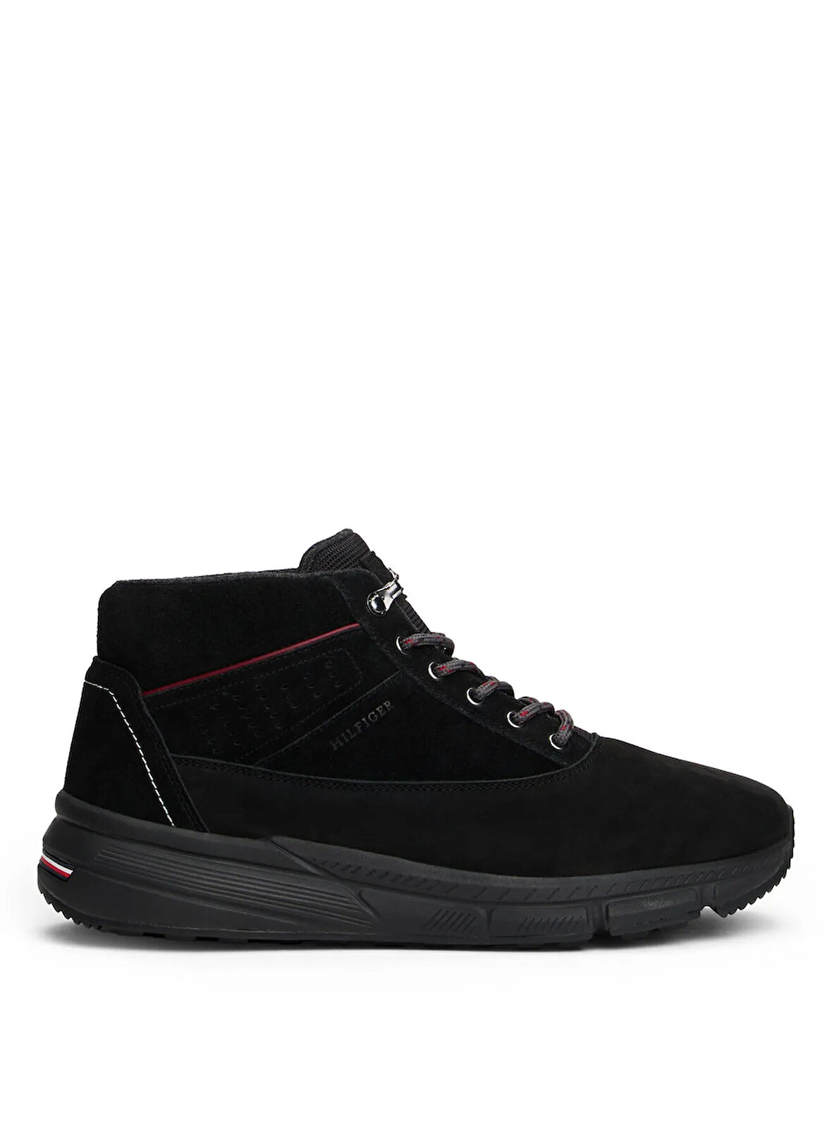 Tommy Hilfiger Siyah Erkek Bot HILFIGER W NBK SDE HYBRID BOOT