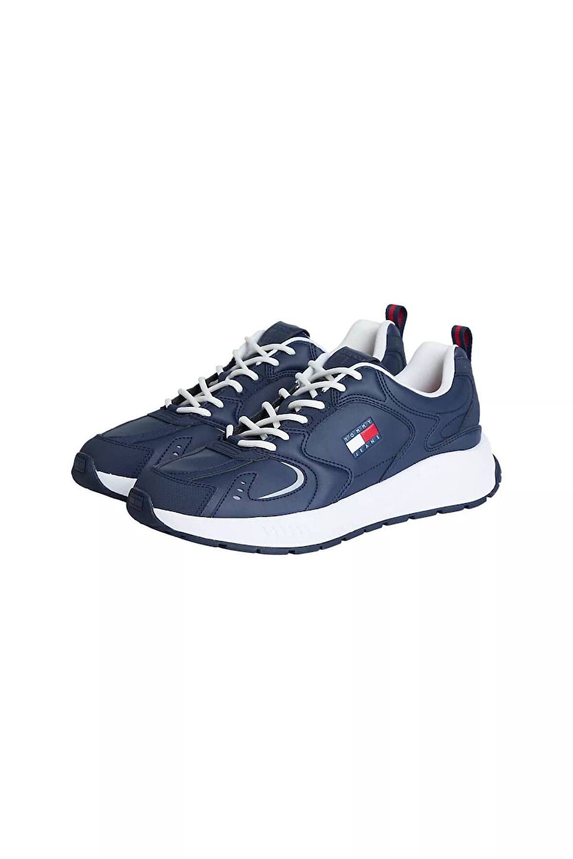 Erkek Detaylı Runner Sneaker - Lacivert | 43