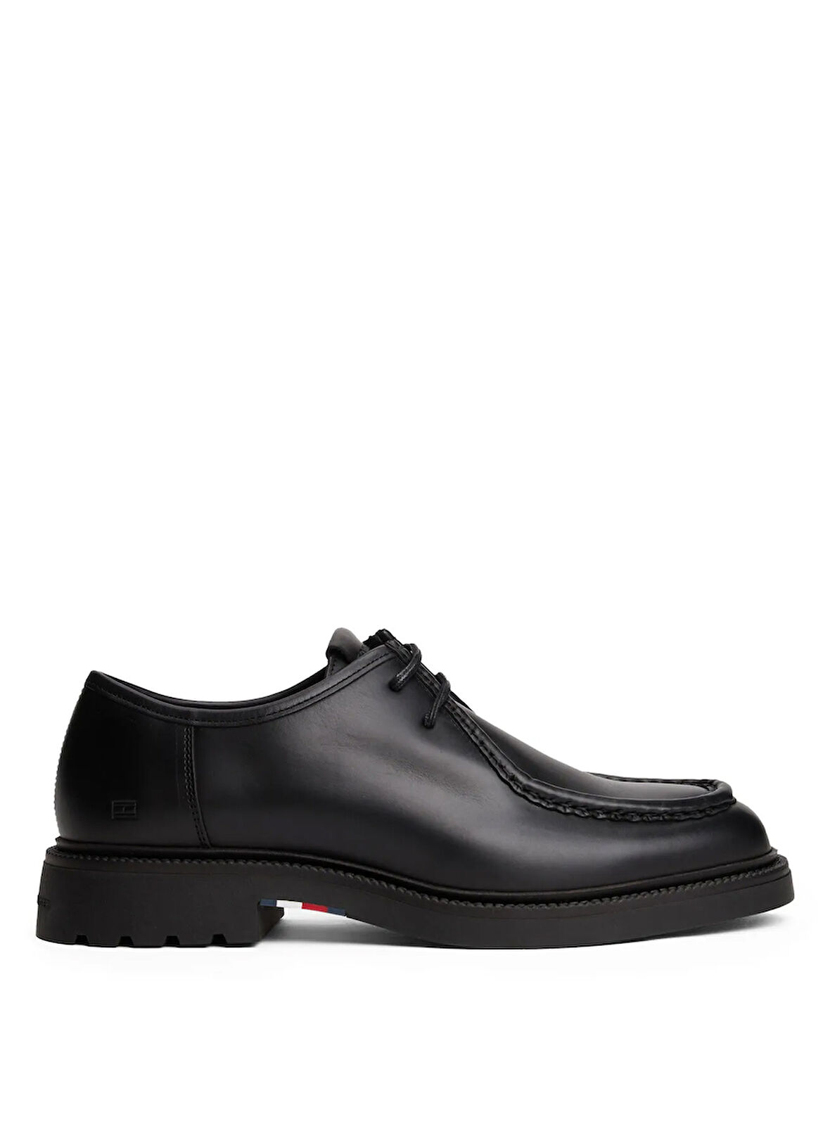 Tommy Hilfiger Siyah Erkek Klasik Ayakkabı HILFIGER COMFORT LWT LTH MOC TOE