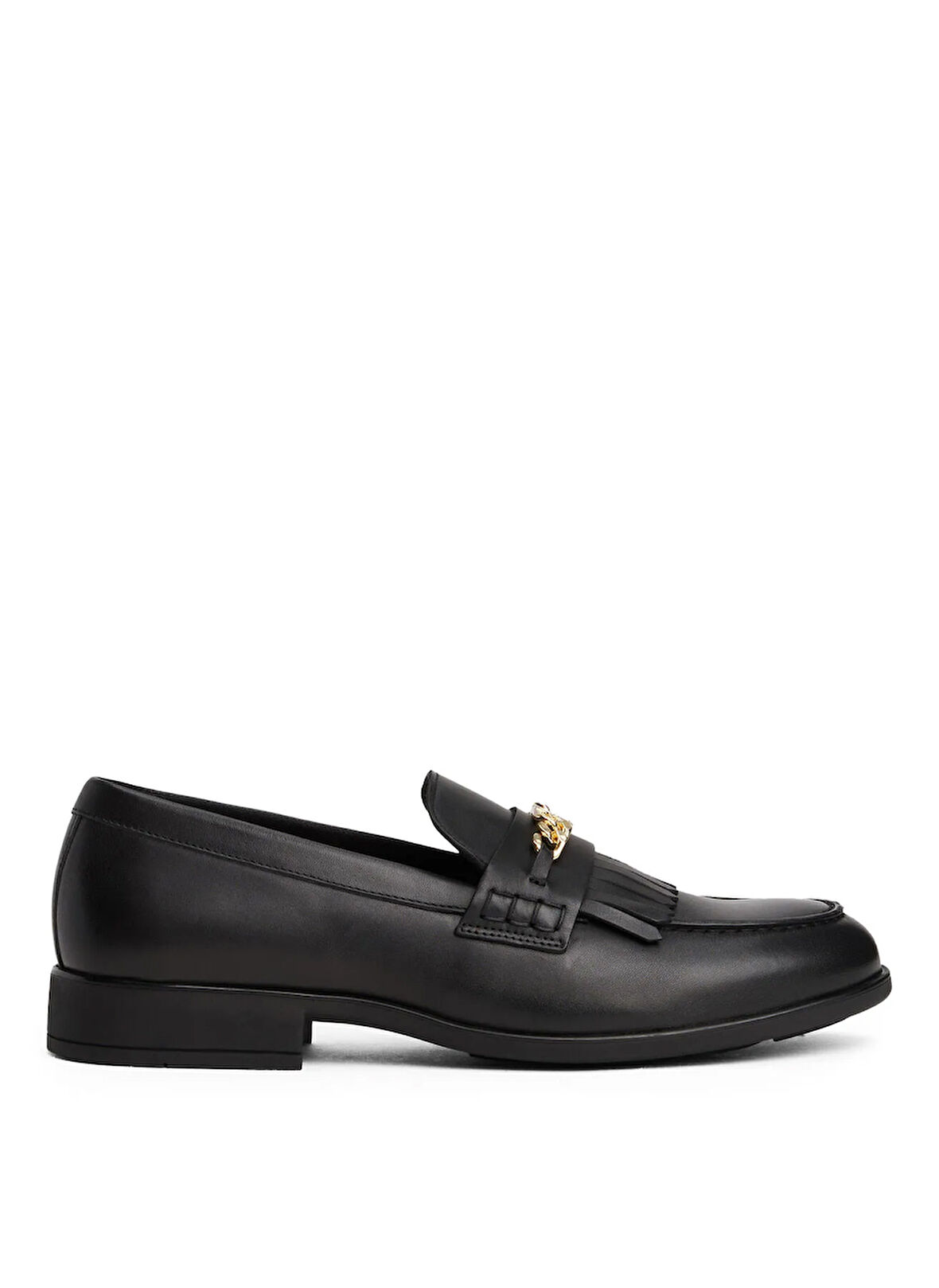 Tommy Hilfiger Deri Siyah Kadın Loafer FW0FW08971BDS