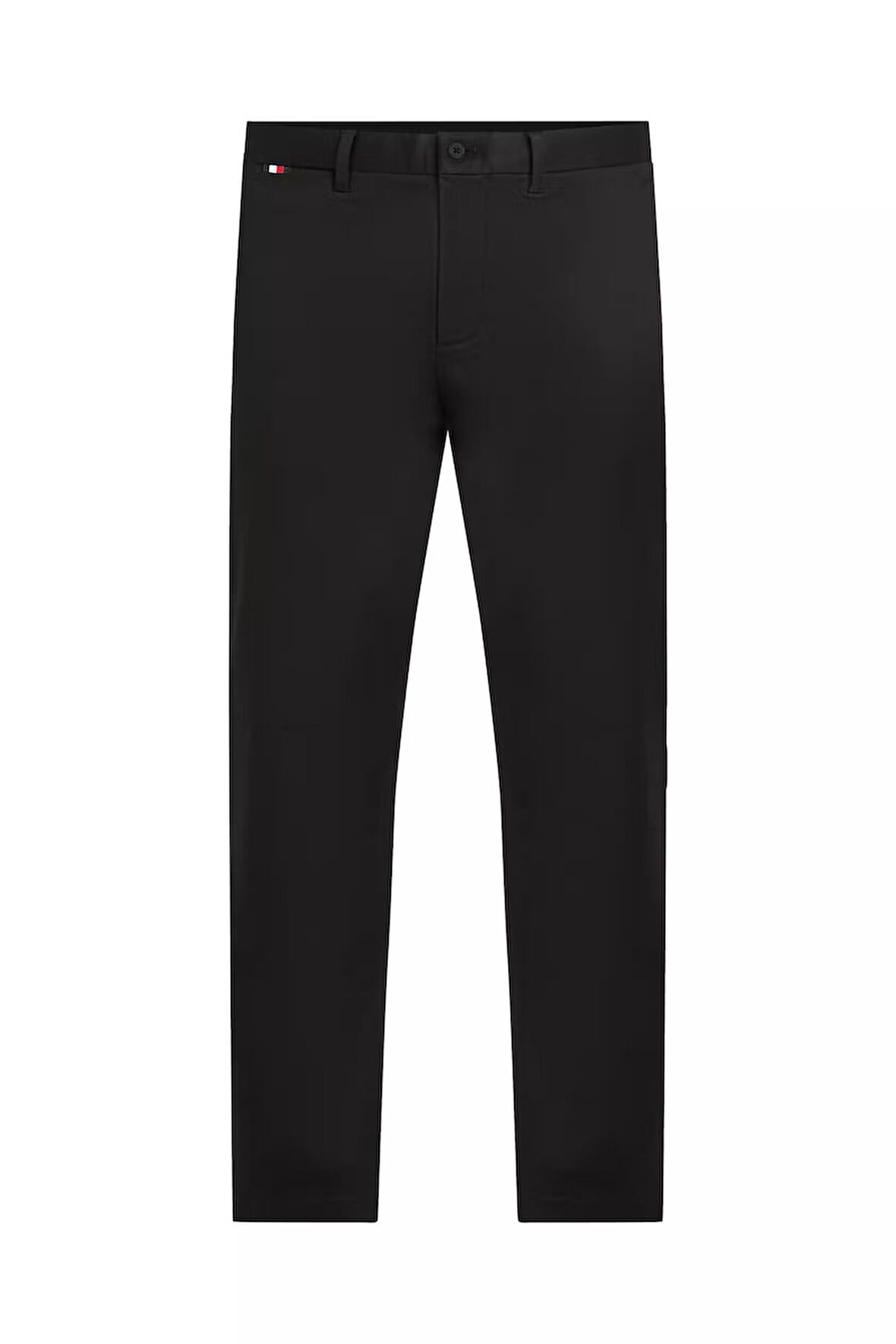 Erkek Teknik Örgü Kumaş Chino Pantolon - Siyah | 36/32