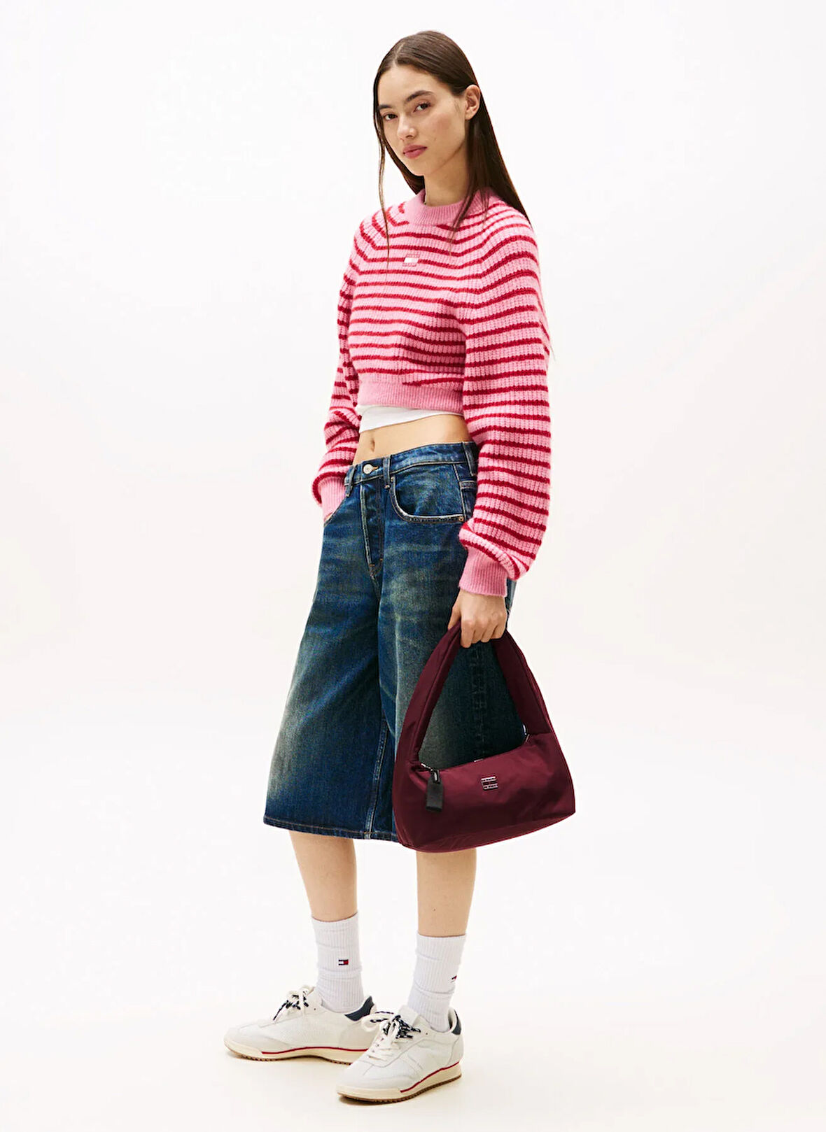 Tommy Hilfiger Bordo Kadın Omuz Çantası AW0AW17886XIU