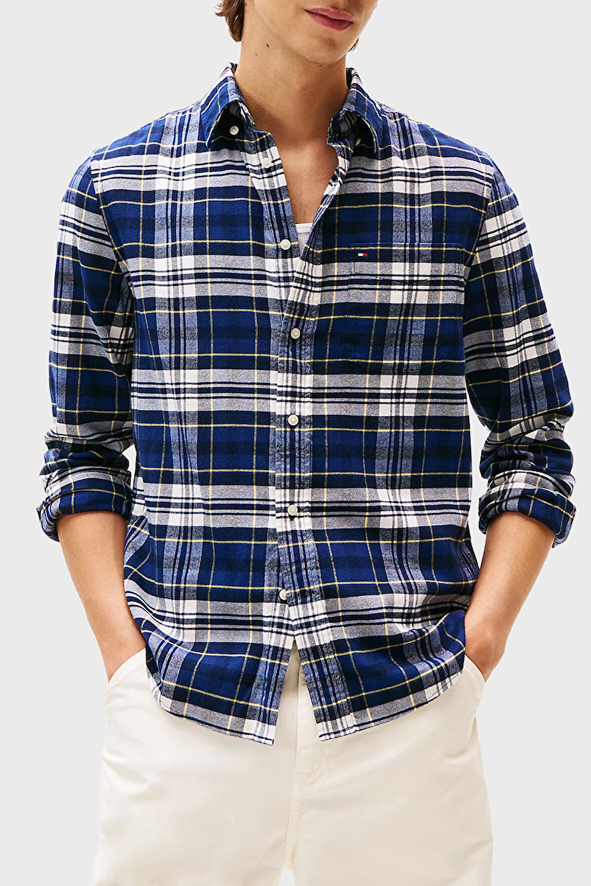 Tommy Hilfiger Erkek Gömlek MW0MW41345 0MS