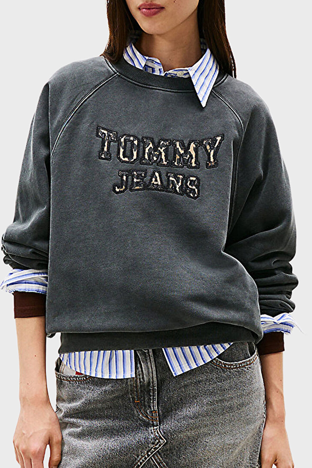 Tommy Jeans Kadın Sweat DW0DW21959 BDS