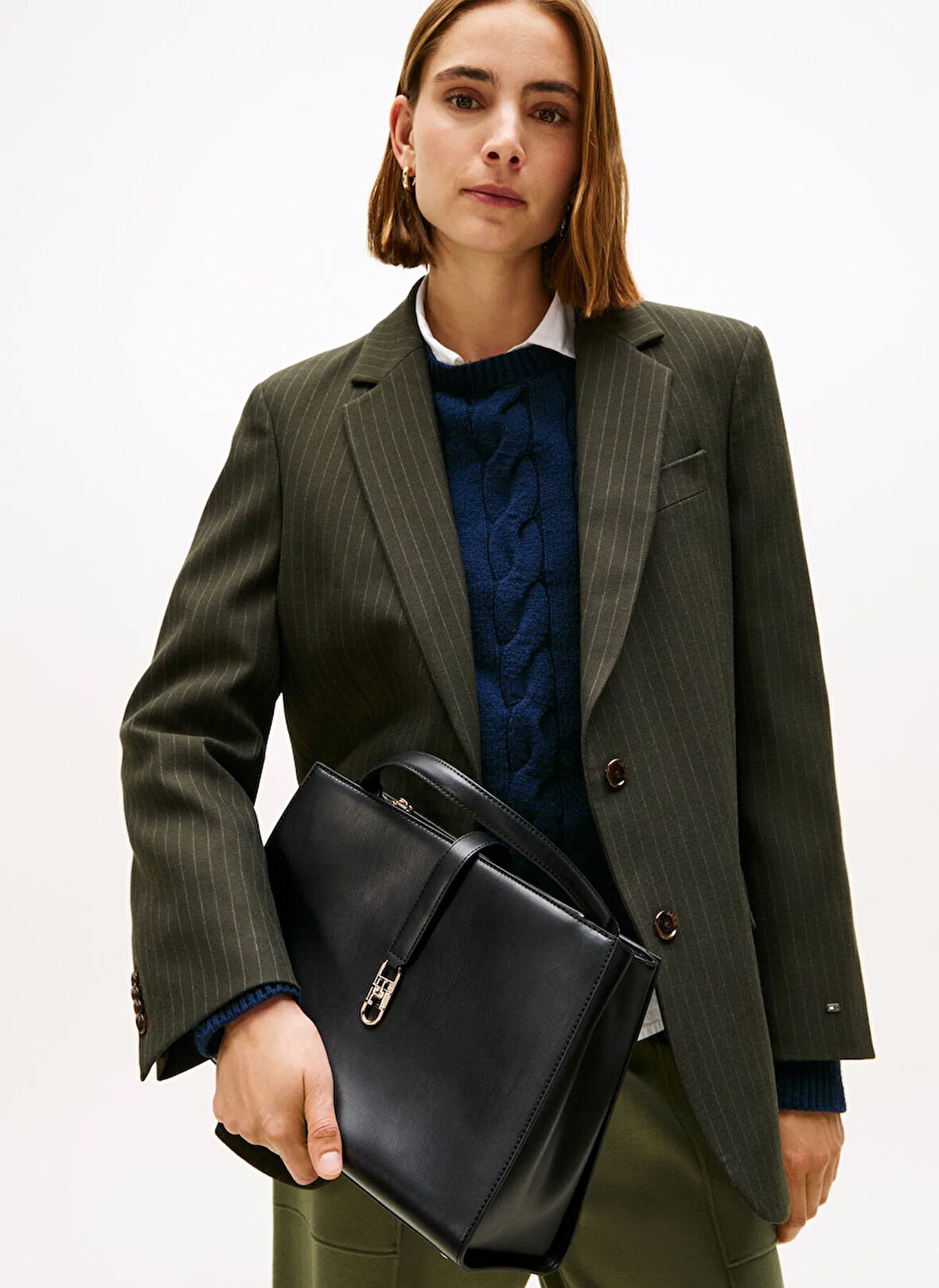 Tommy Hilfiger Siyah Kadın El Çantası AW0AW17724BDS