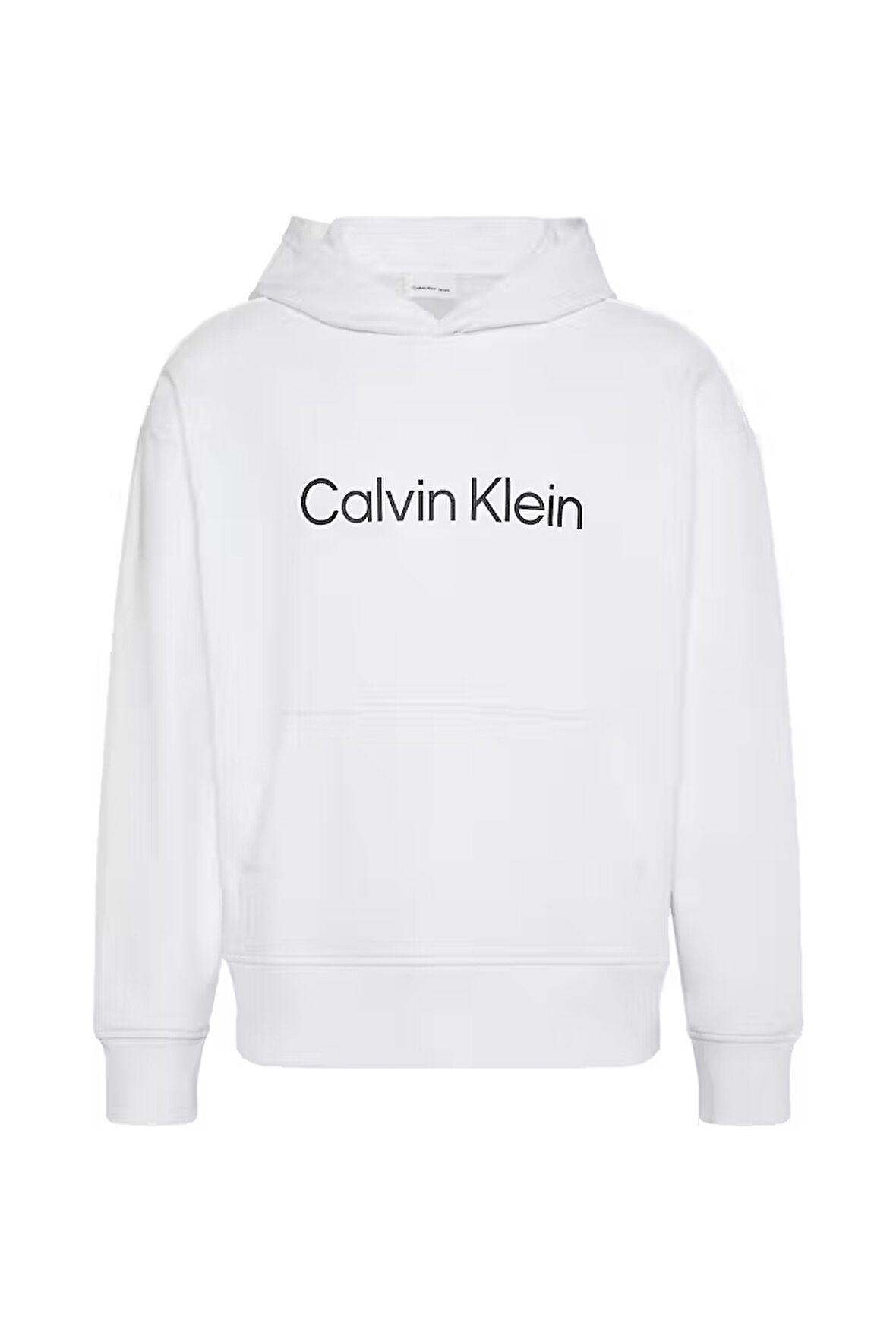 Erkek Regular Fit Yazı Baskılı Kapüşonlu Sweatshirt - Beyaz | XS