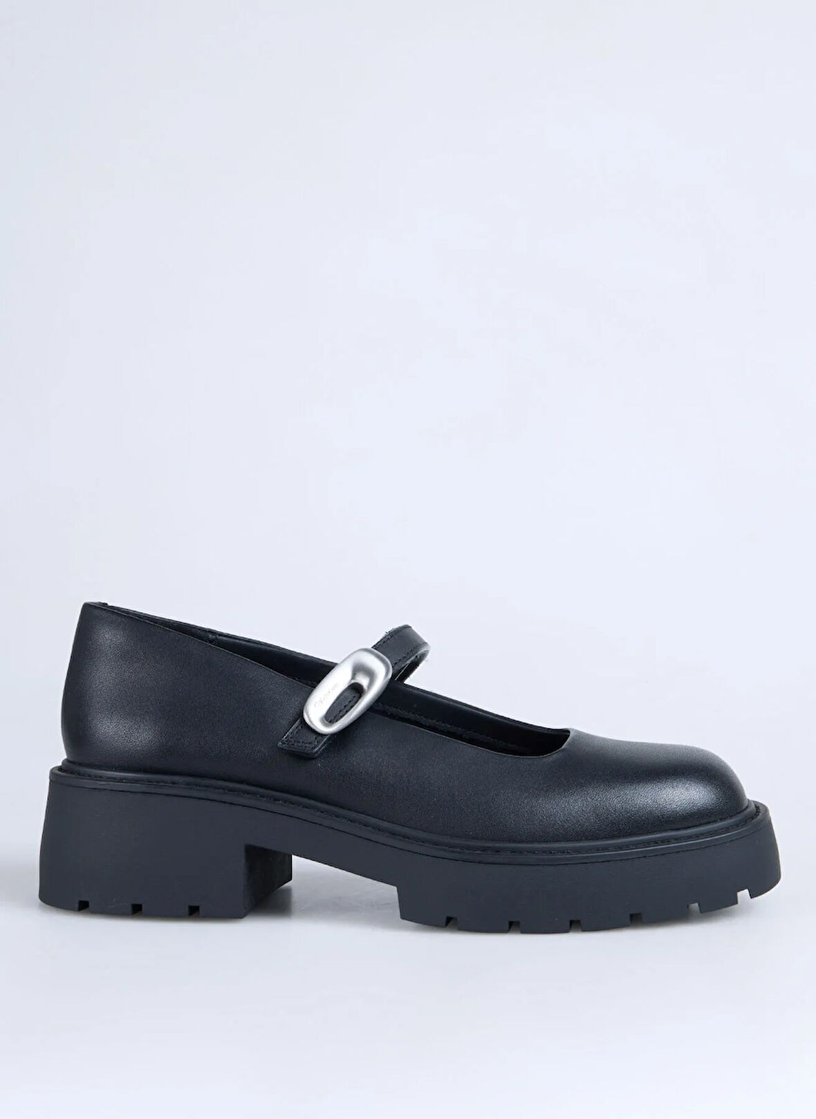 Calvin Klein Deri Siyah Kadın Günlük Ayakkabı YW0YW02065BEH