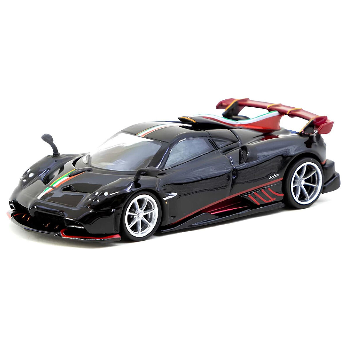 1:64 Diecast Pagani Imola Nero Oro Tarmac Model Araba