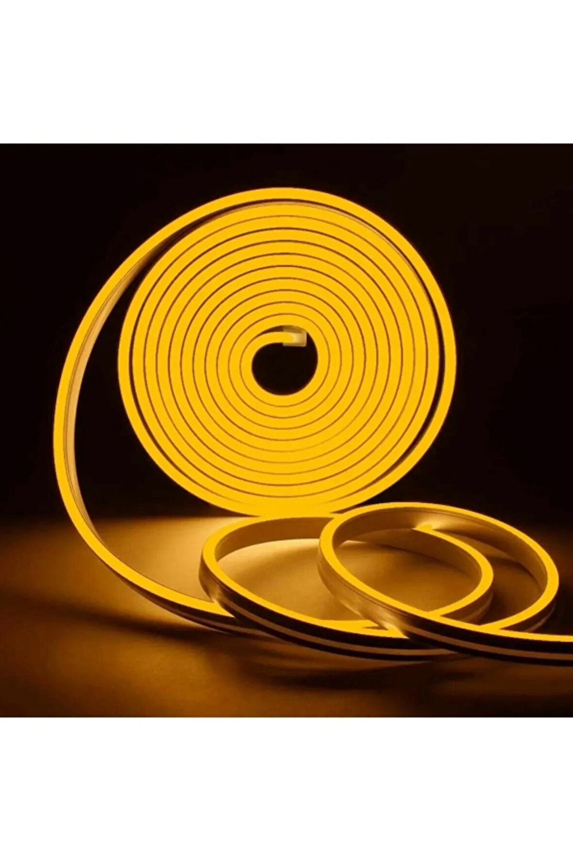 CT-4455 12V NEON LED HORTUM AMBER IŞIK 10 METRE