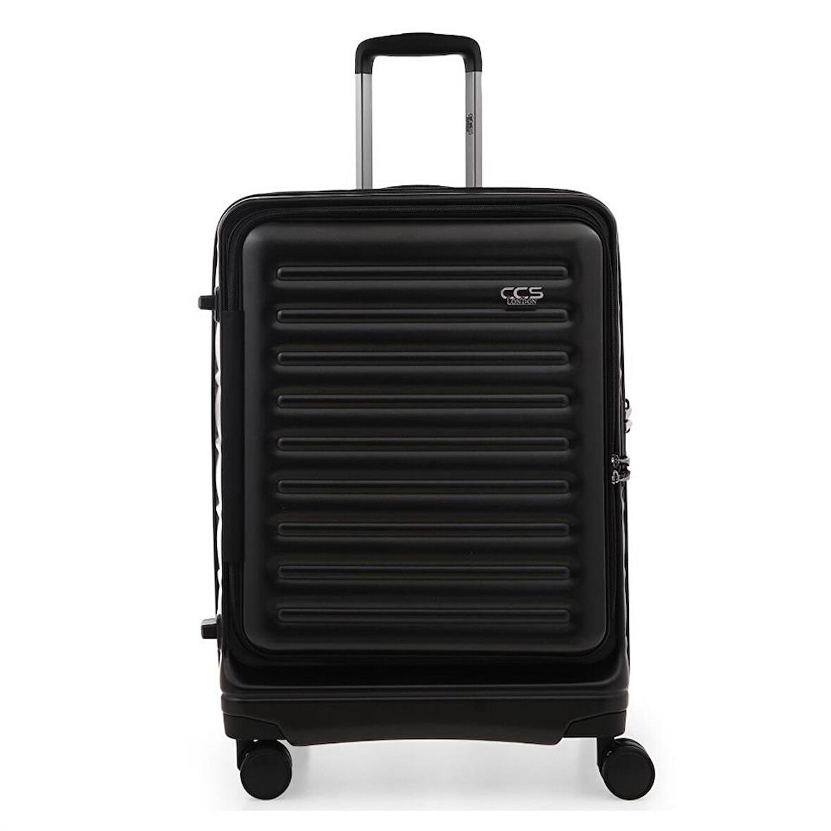 ÇÇS 5238 Lüx Kabin Boy Valiz Siyah