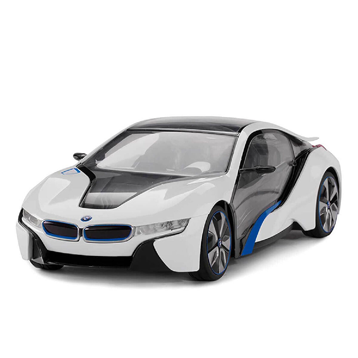 1:14 Ölçekli Uzaktan Kumandalı Işıklı BMW i8 Model RC Araba