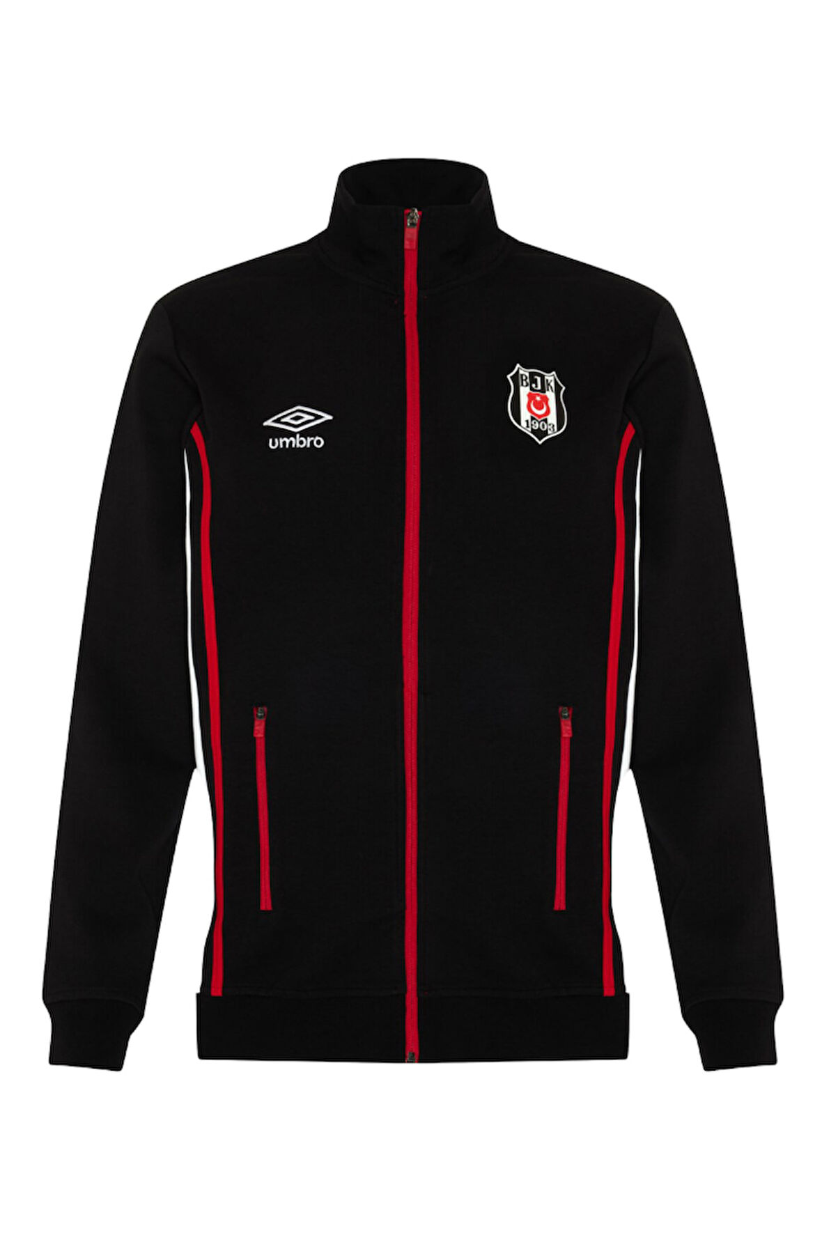 Beşiktaş Orijinal Lisanslı Fermuarlı Sweatshirt 25/26 Sezon