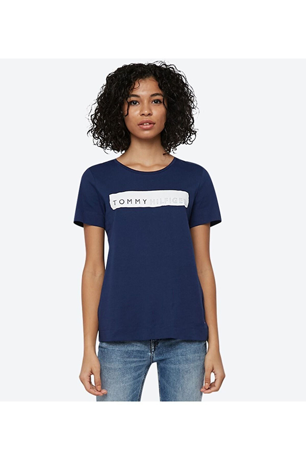 Billie Yuvarlak Yaka Kısa Kollu Tişört