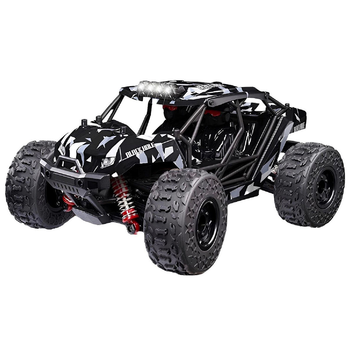 1:16 Ölçekli Servo Motor Waterproof Off-Road Hobby 4WD Kumandalı Arazi Aracı