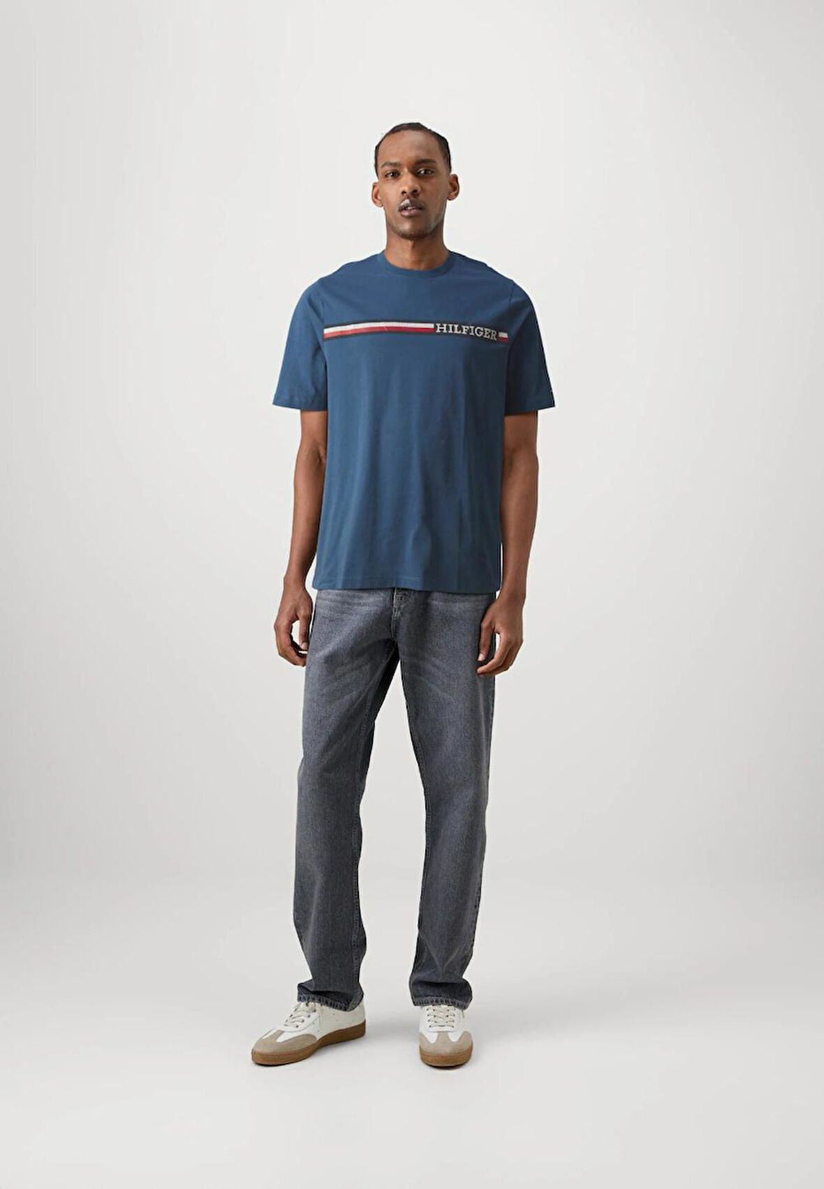 Erkek Regular Fıt Baskı Logolu T-Shirt