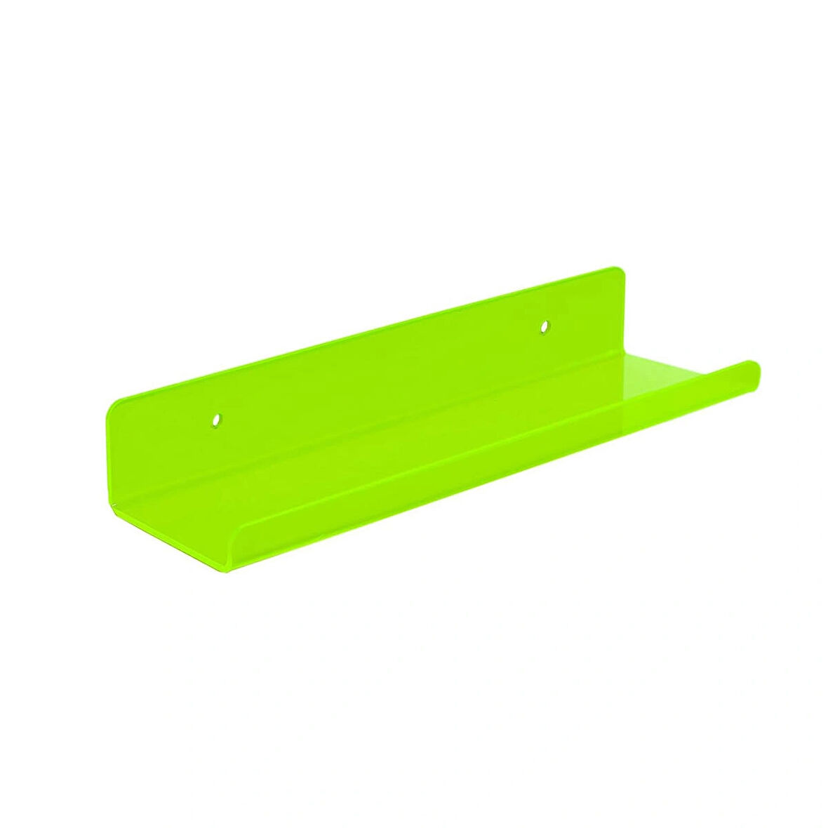  Duvar Raf (Neon Yeşil 40cm x 10cm)