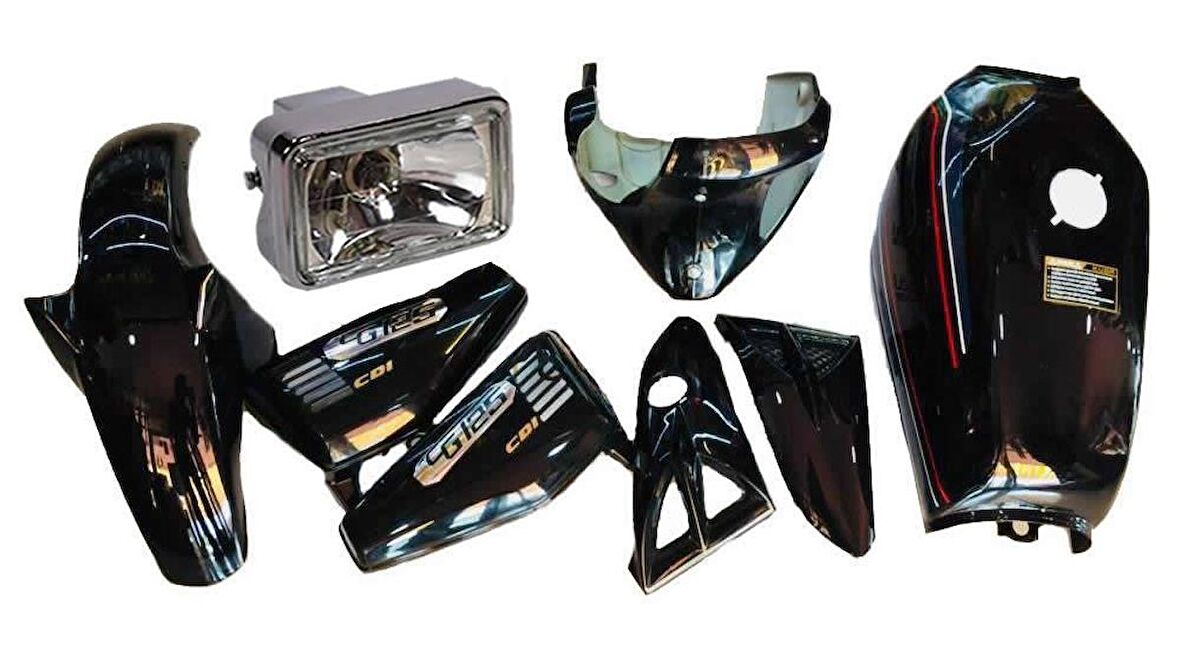 Cg Siyah Kaporta Seti Cg Farlı