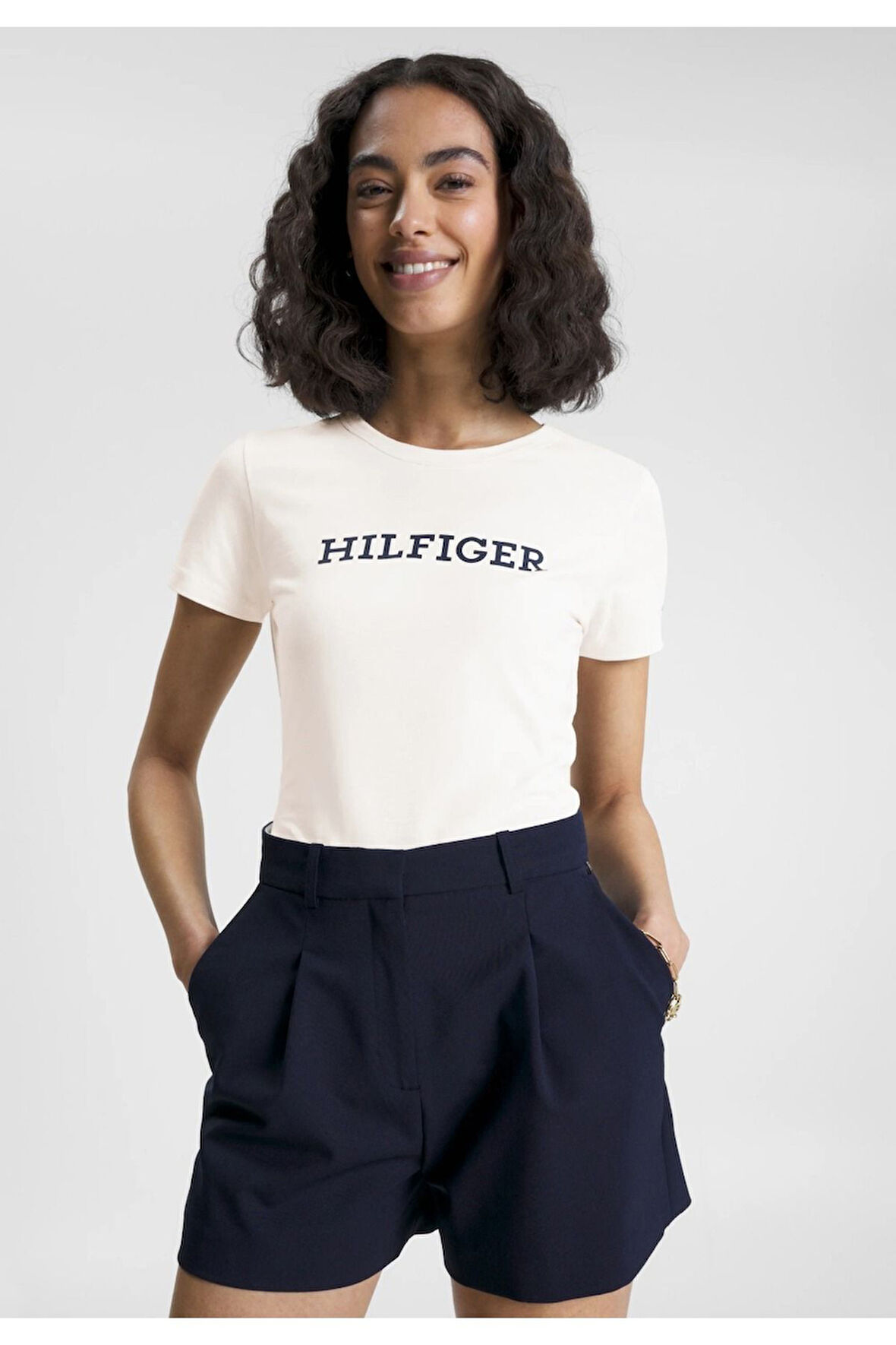 Logo Baskılı Jersey Tişört