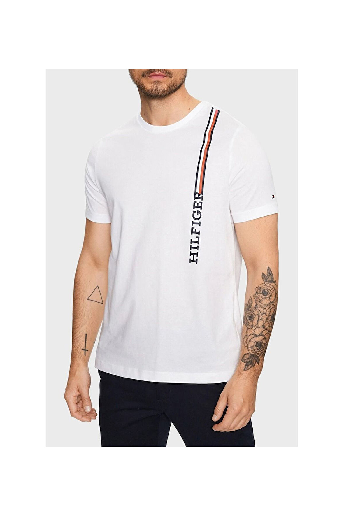 Pamuklu Bisiklet Yaka Regular Fit T Shirt Erkek