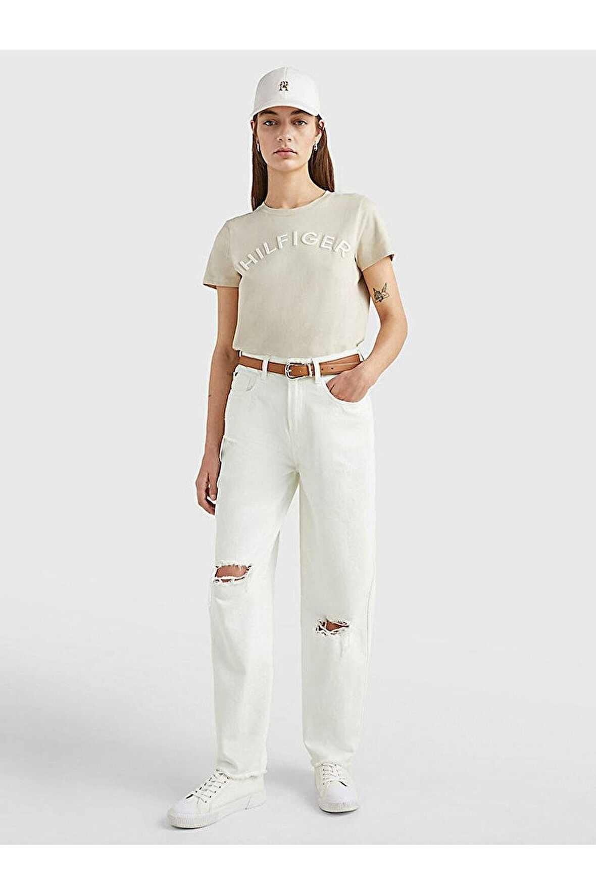 Logo Nakışlı Tişört