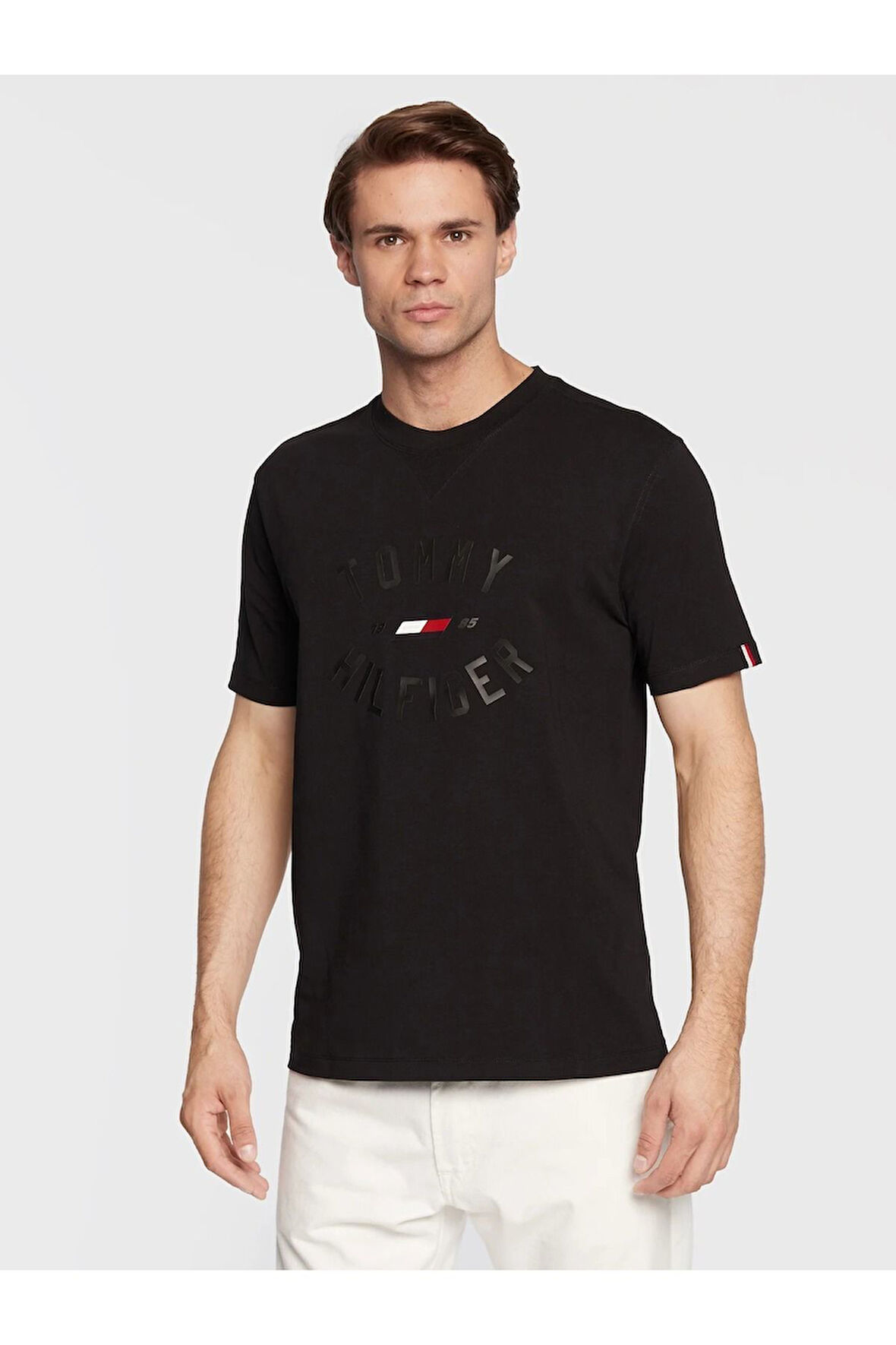 Varsity Grafikli Tişört Rahat Kesim