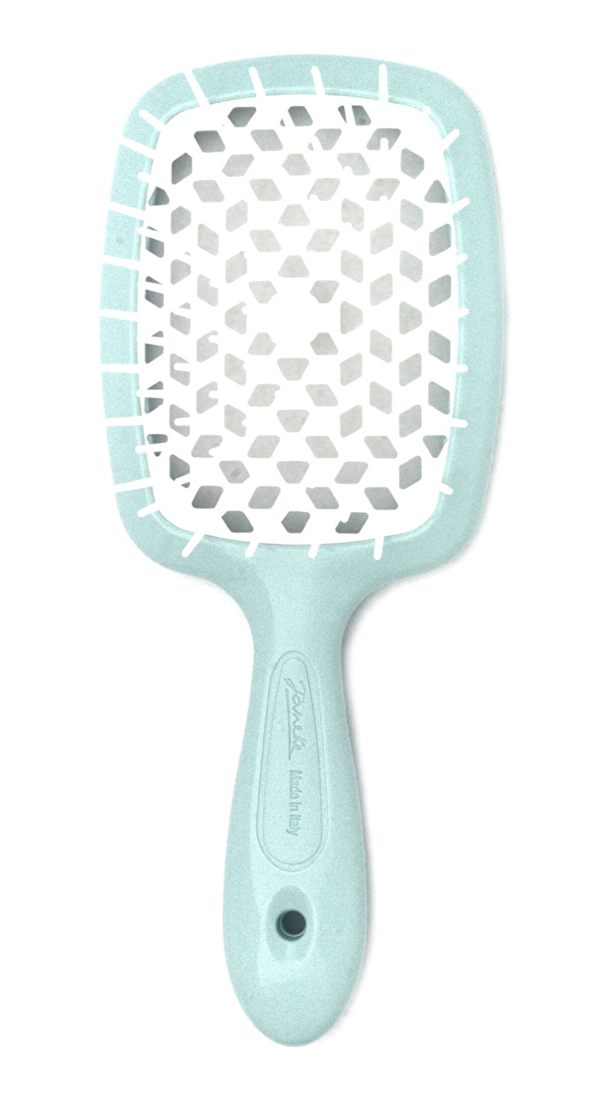 Janeke Superbrush Turkuaz Beyaz Saç Fırçası