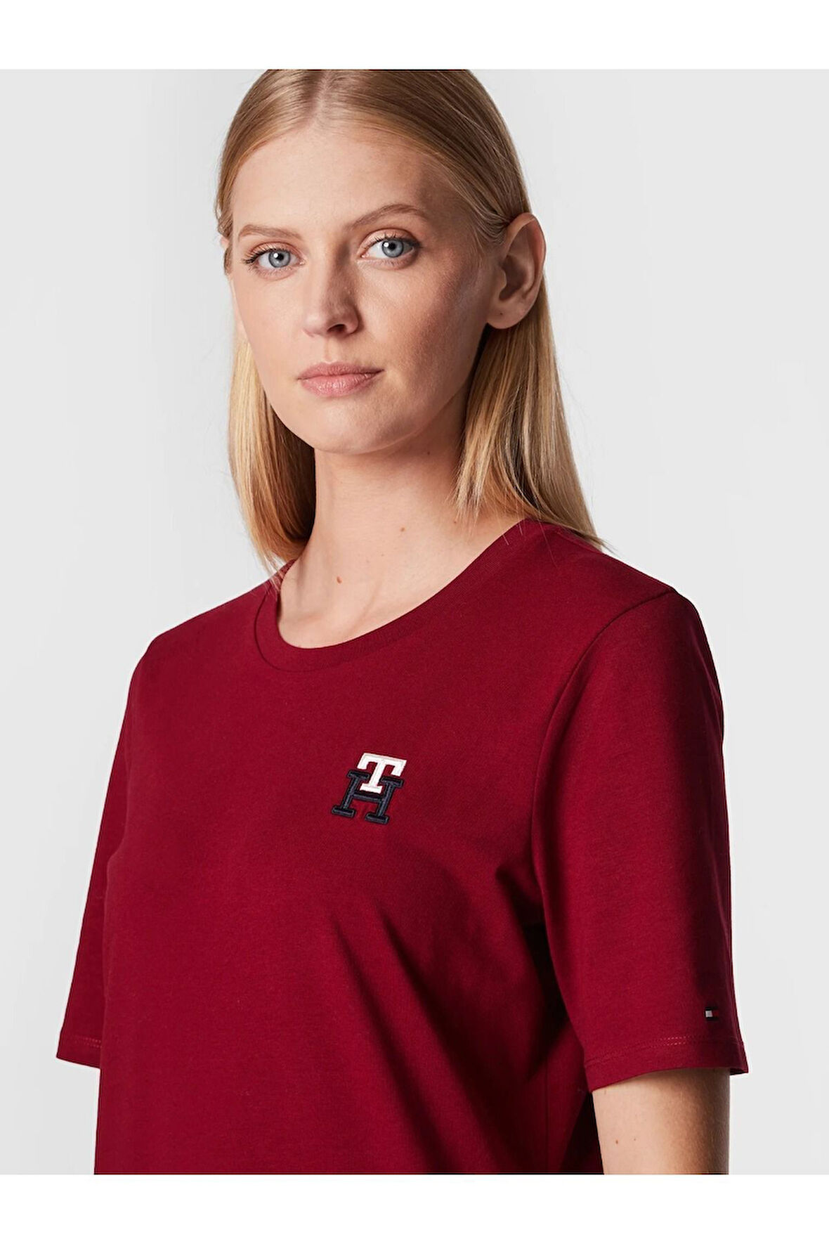 Monogram Kadın T-Shırt Regular Fit