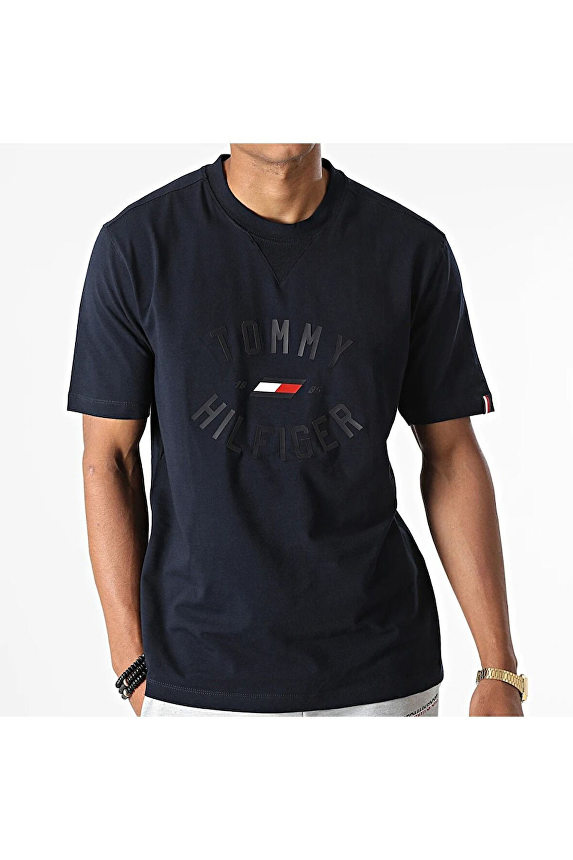 Varsity Grafikli Tişört Rahat Kesim