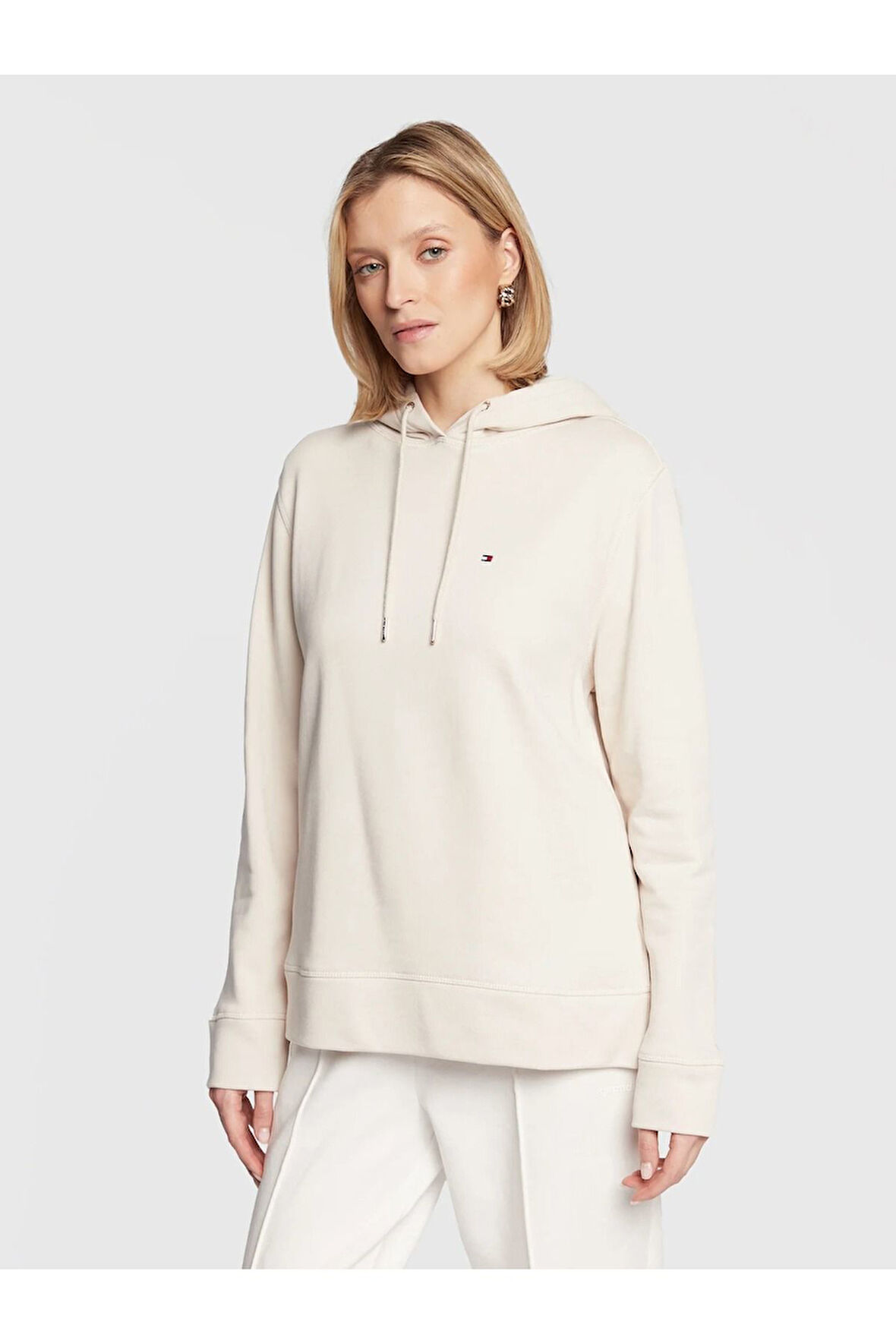 Kapşonlu Rahat Kesim Regular Fit Sweatshirt